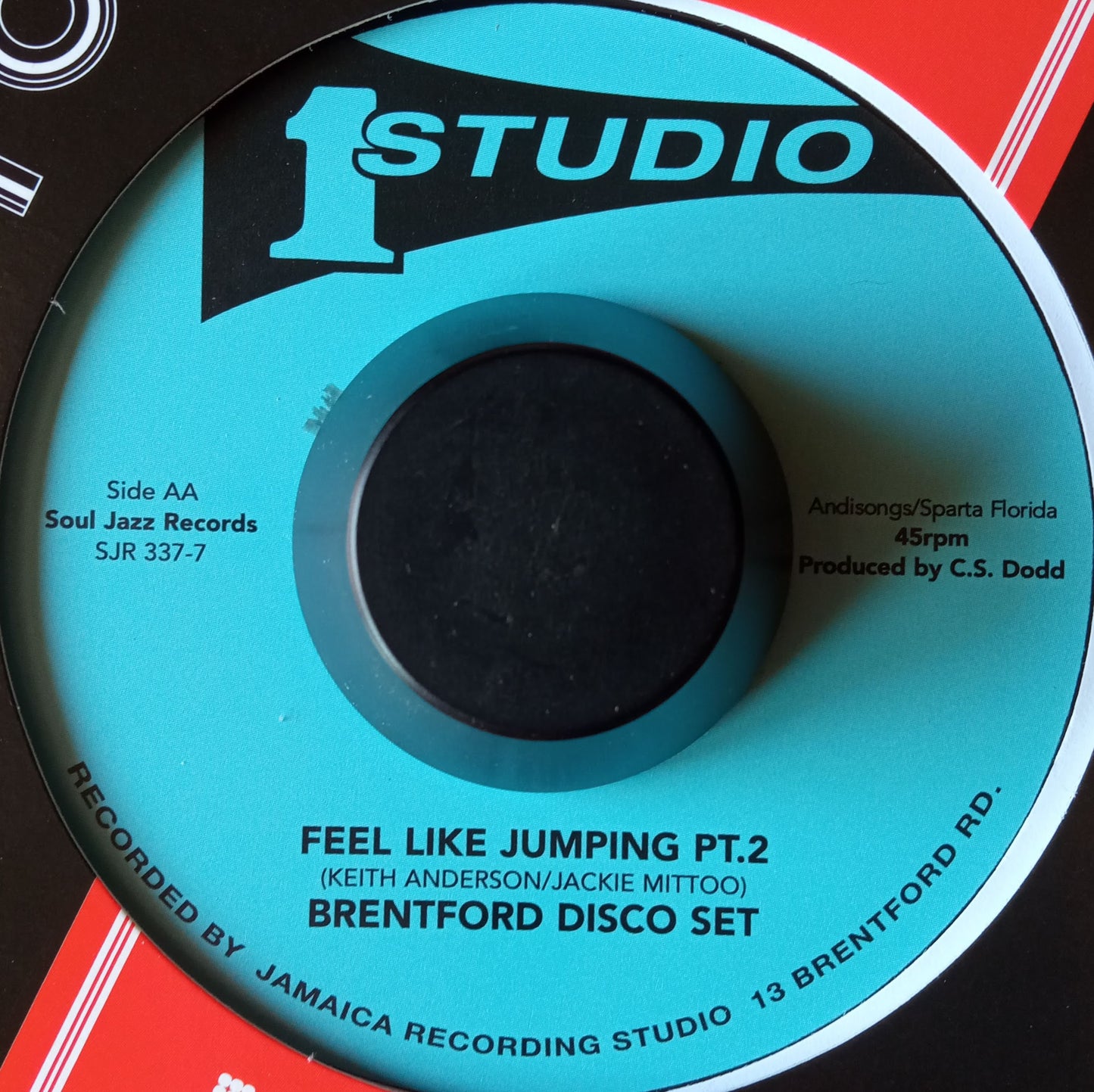 Marcia Griffiths / Brentford Disco Set – Feel Like Jumping / Feel Like Jumping Pt.2 / 7" Vinyl