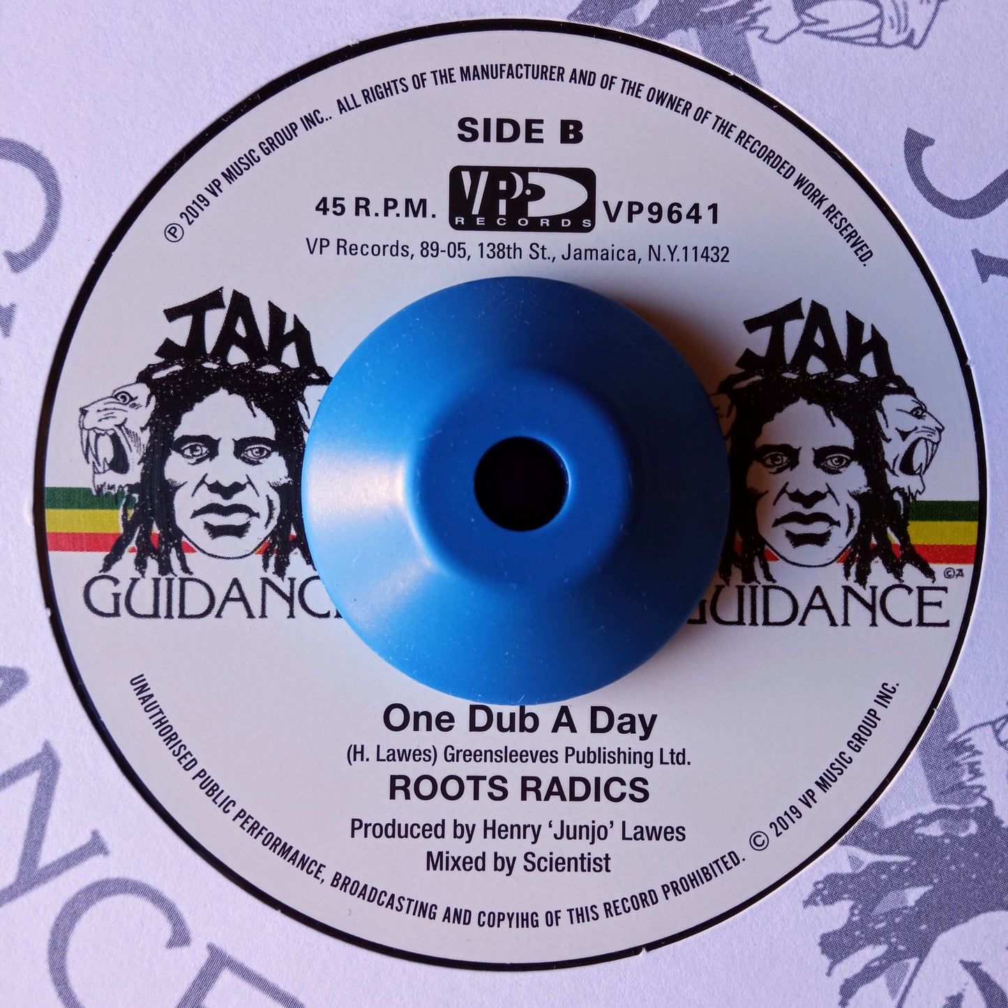 Billy Boyo – One Spliff A Day / One Dub A Day / 7" Vinyl