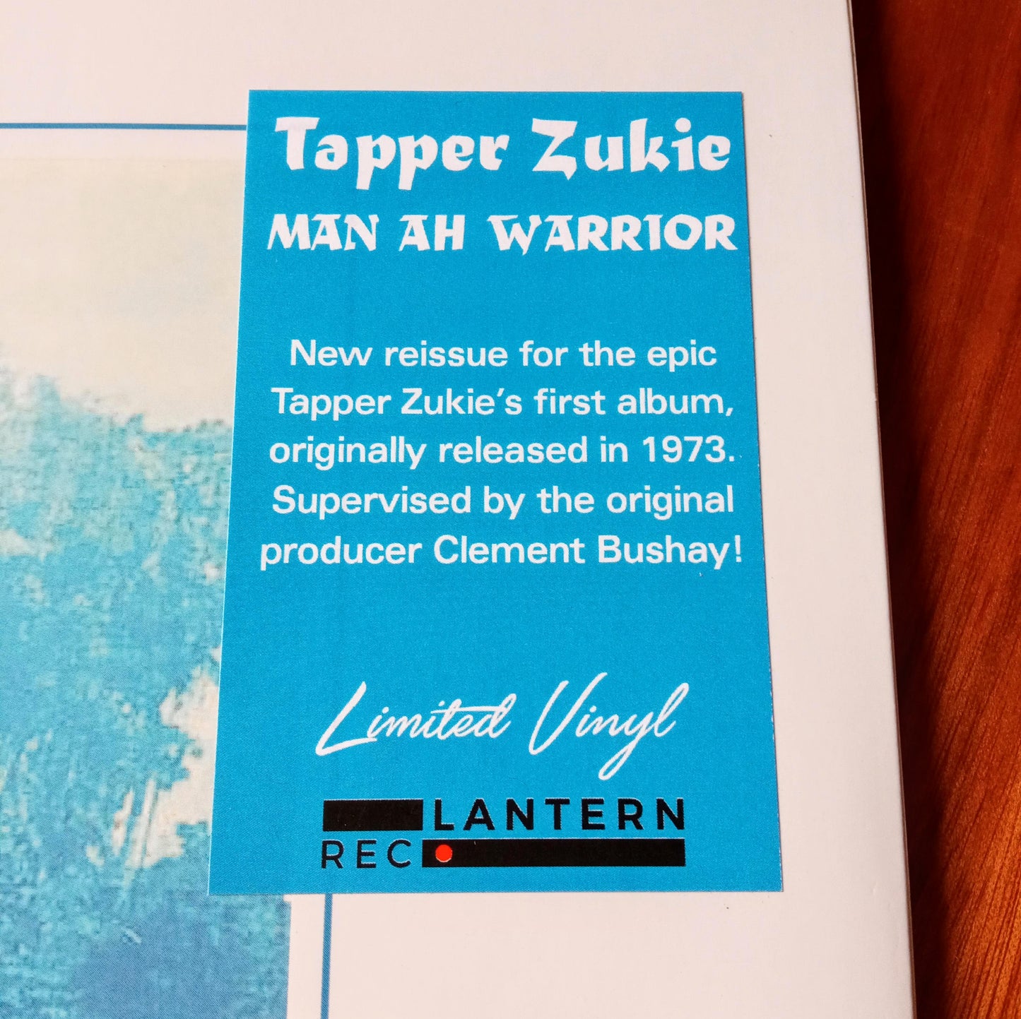 Tapper Zukie – Man Ah Warrior / LP Vinyl