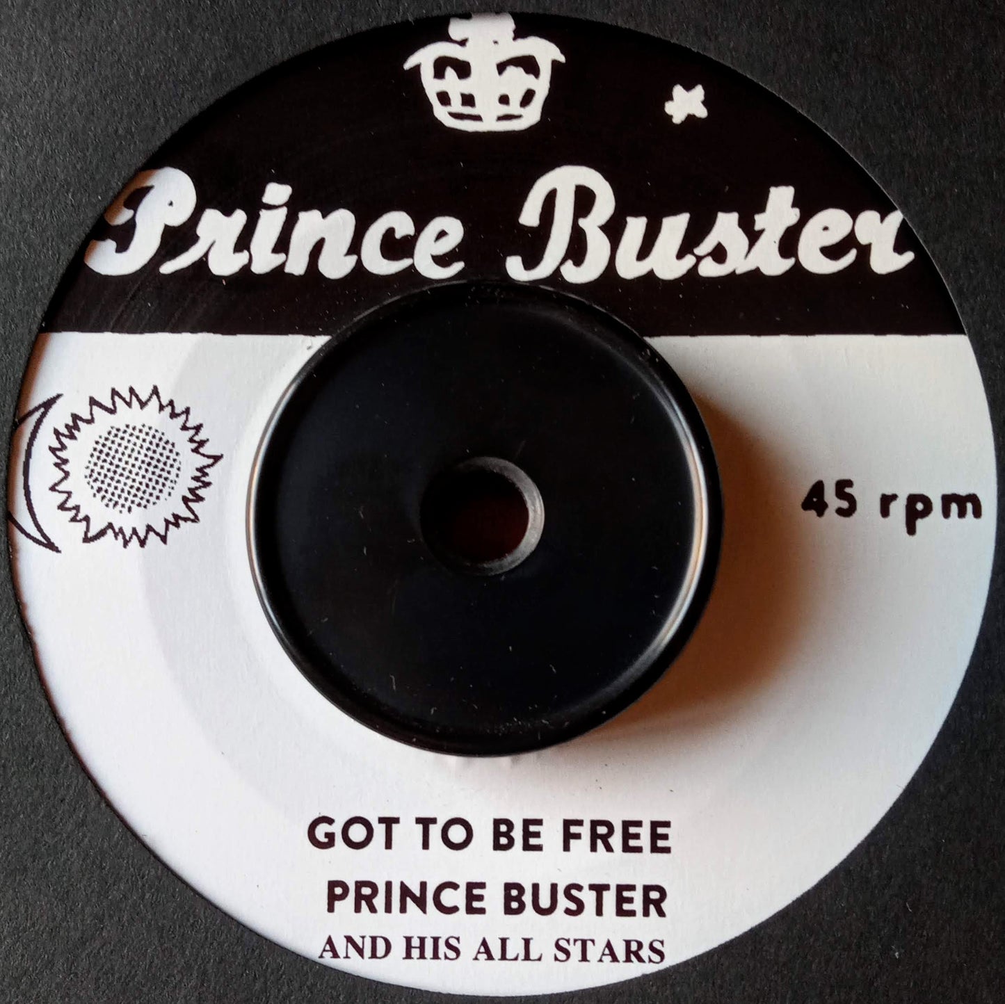 Prince Buster – Got To Be Free / Black Soul / 7" Vinilo