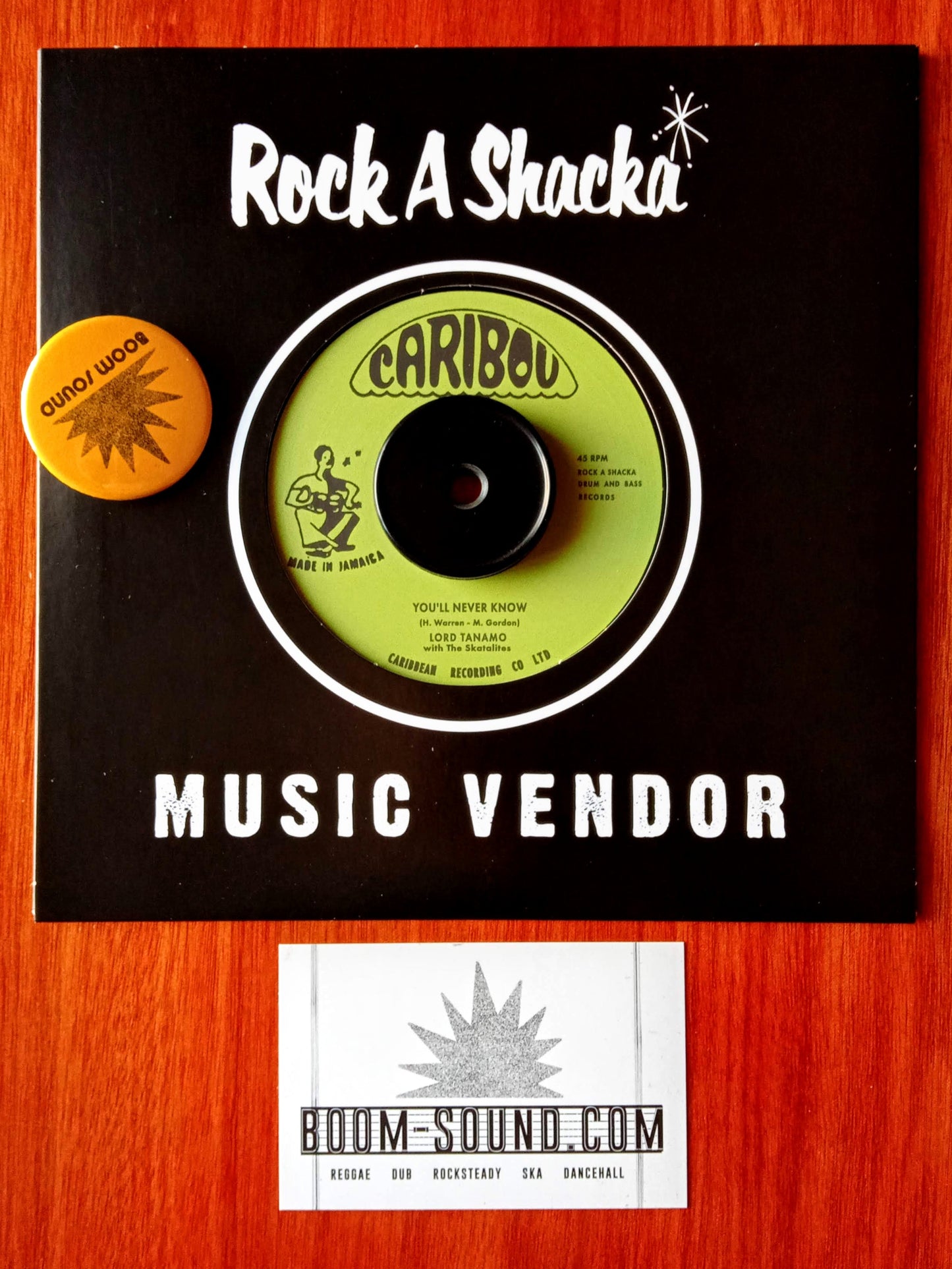 Lord Tanamo With The Skatalites – You'll Never Know / I Love You Truly / 7" Vinyl
