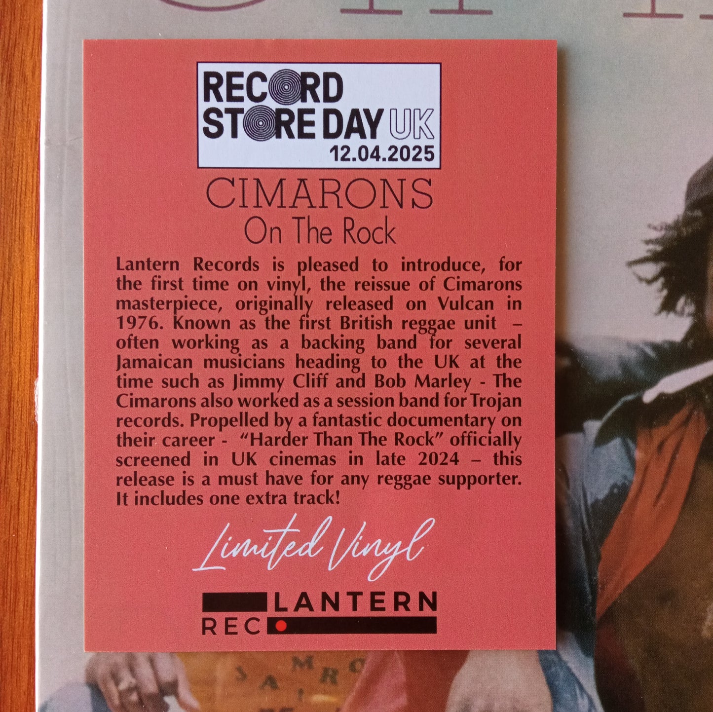 The Cimarons - On The Rock / LP Vinyl