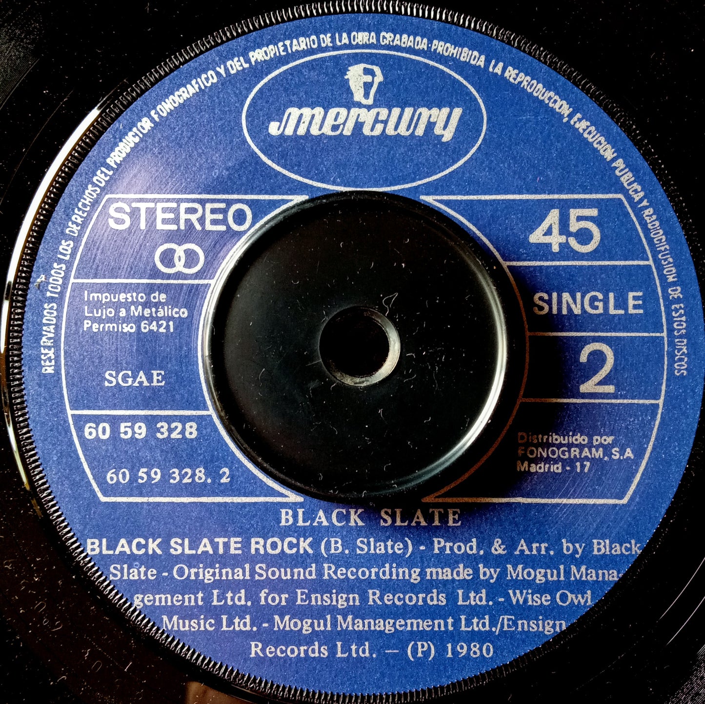 Black Slate – Amigo / 7" Vinilo