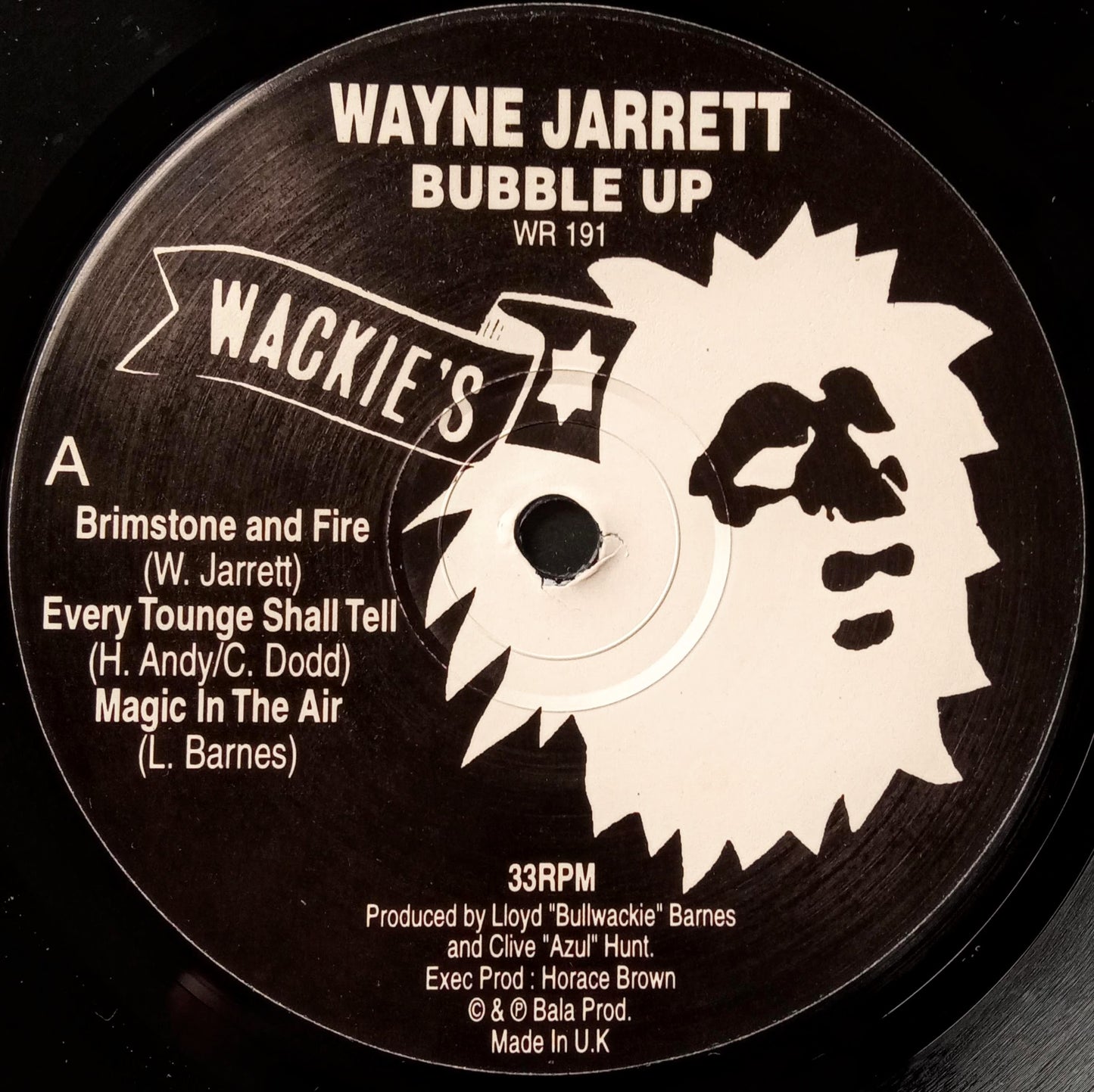 Wayne Jarrett – Bubble Up / LP Vinyl
