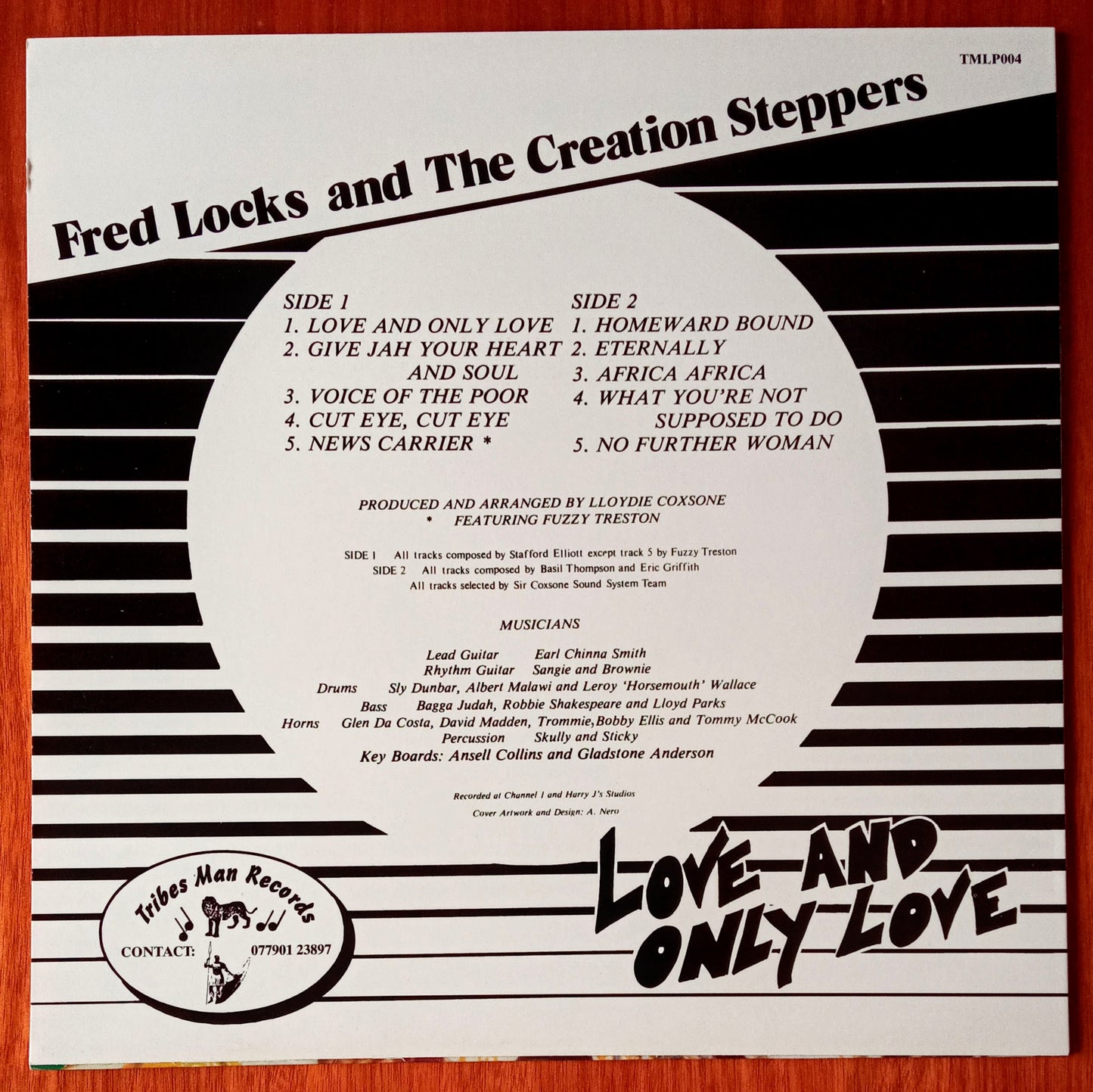 Fred Locks And The Creation Steppers – Love And Only Love / LP Vinyl