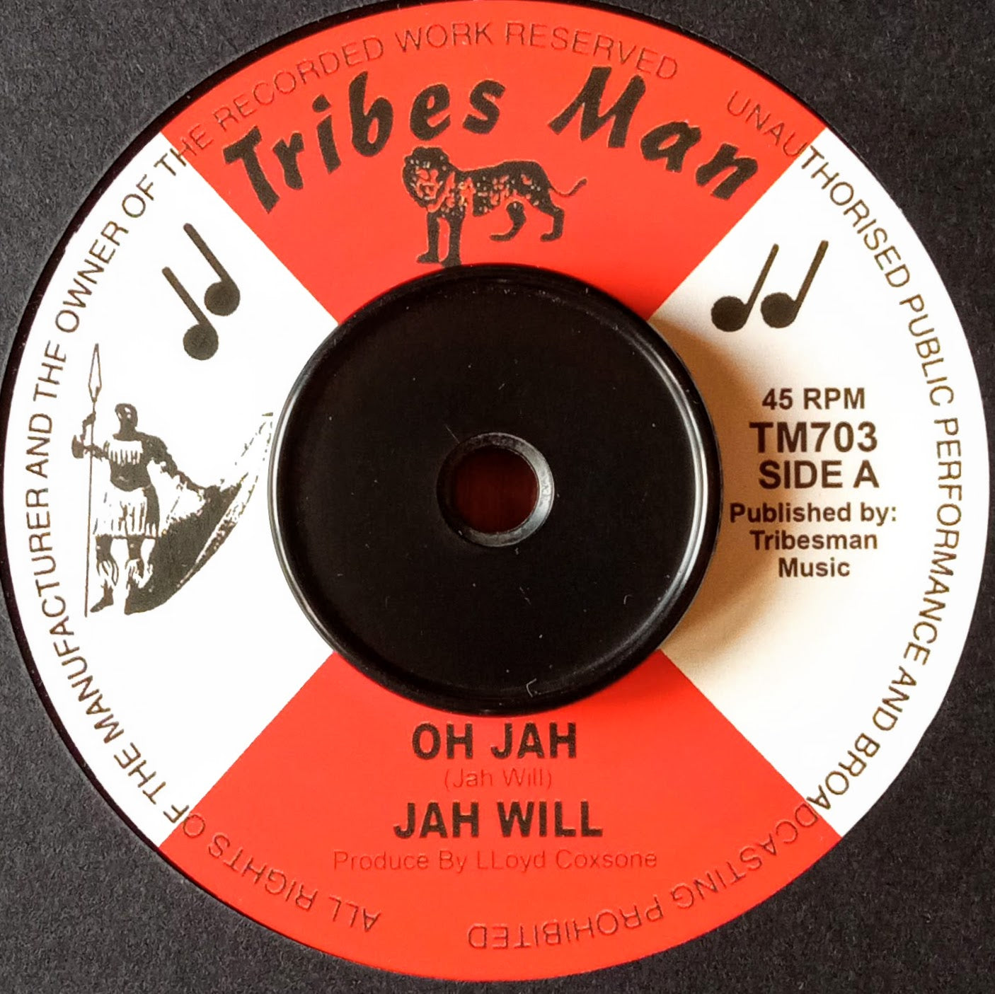 Jah Will – Oh Jah / 7" Vinyl