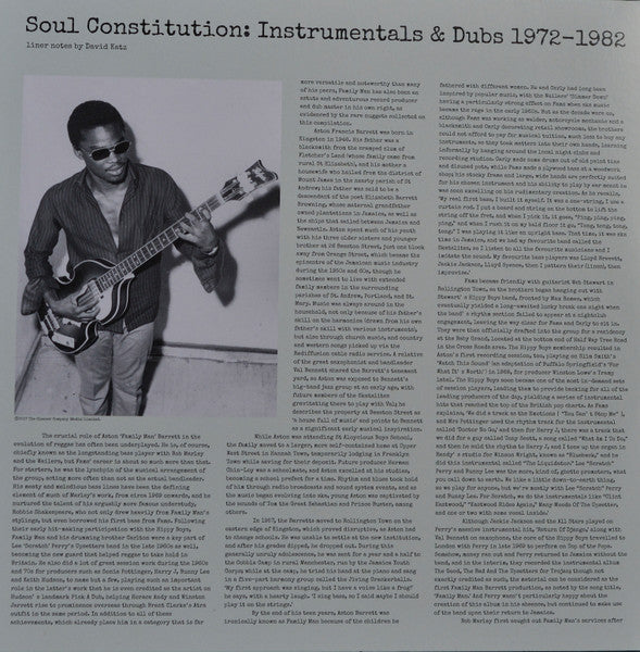 Aston ‘Family Man‘ Barrett + The Wailers Band – Soul Constitution: Instrumentals & Dubs 1971 – 1982 / 2 X LP Vinilo