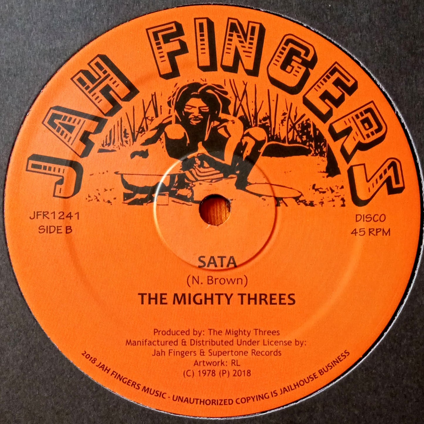 The Mighty Threes – Rasta Business / Sata / 12" Vinilo