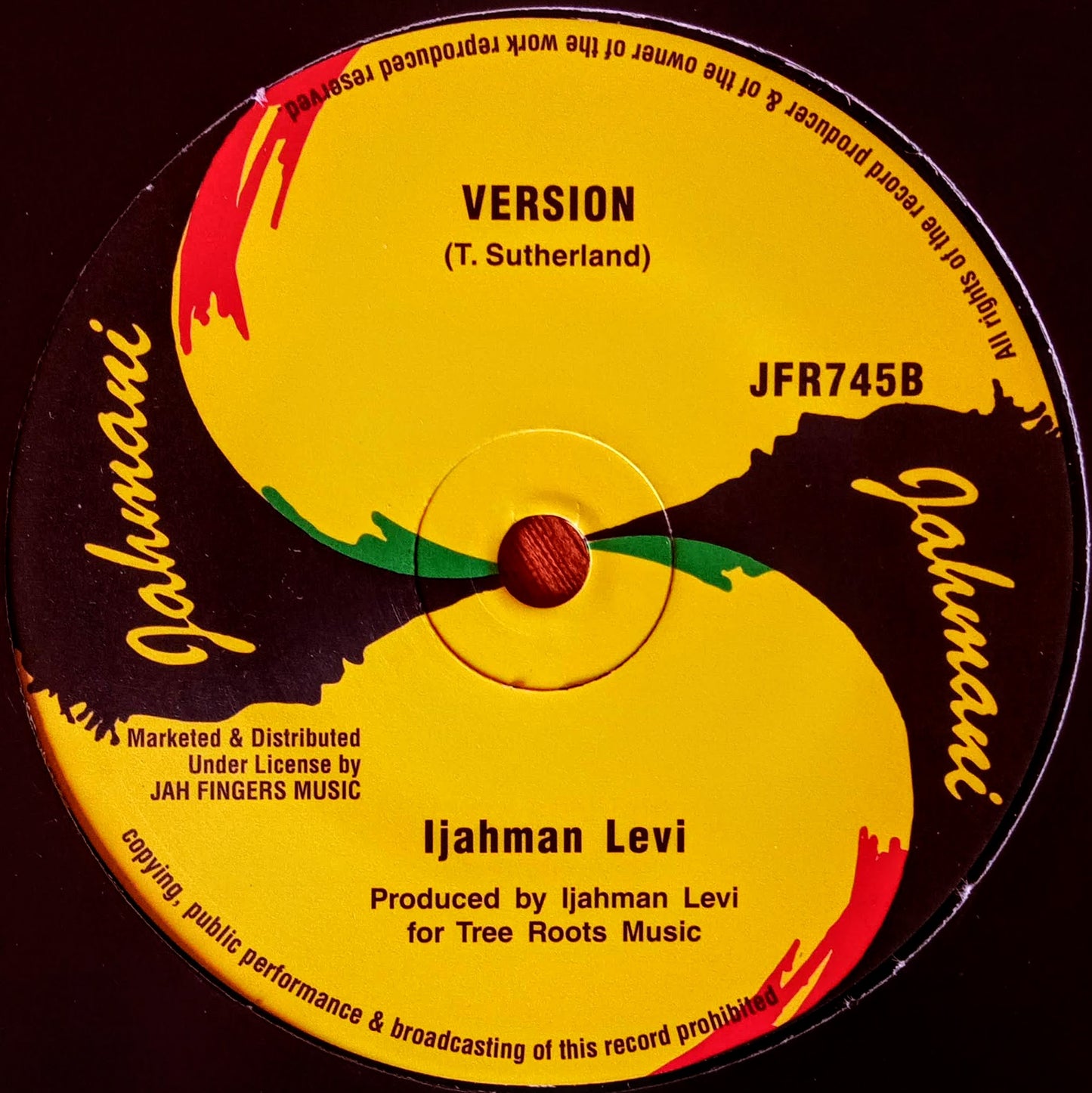 Ijahman Levi – Jah Heavy Load b