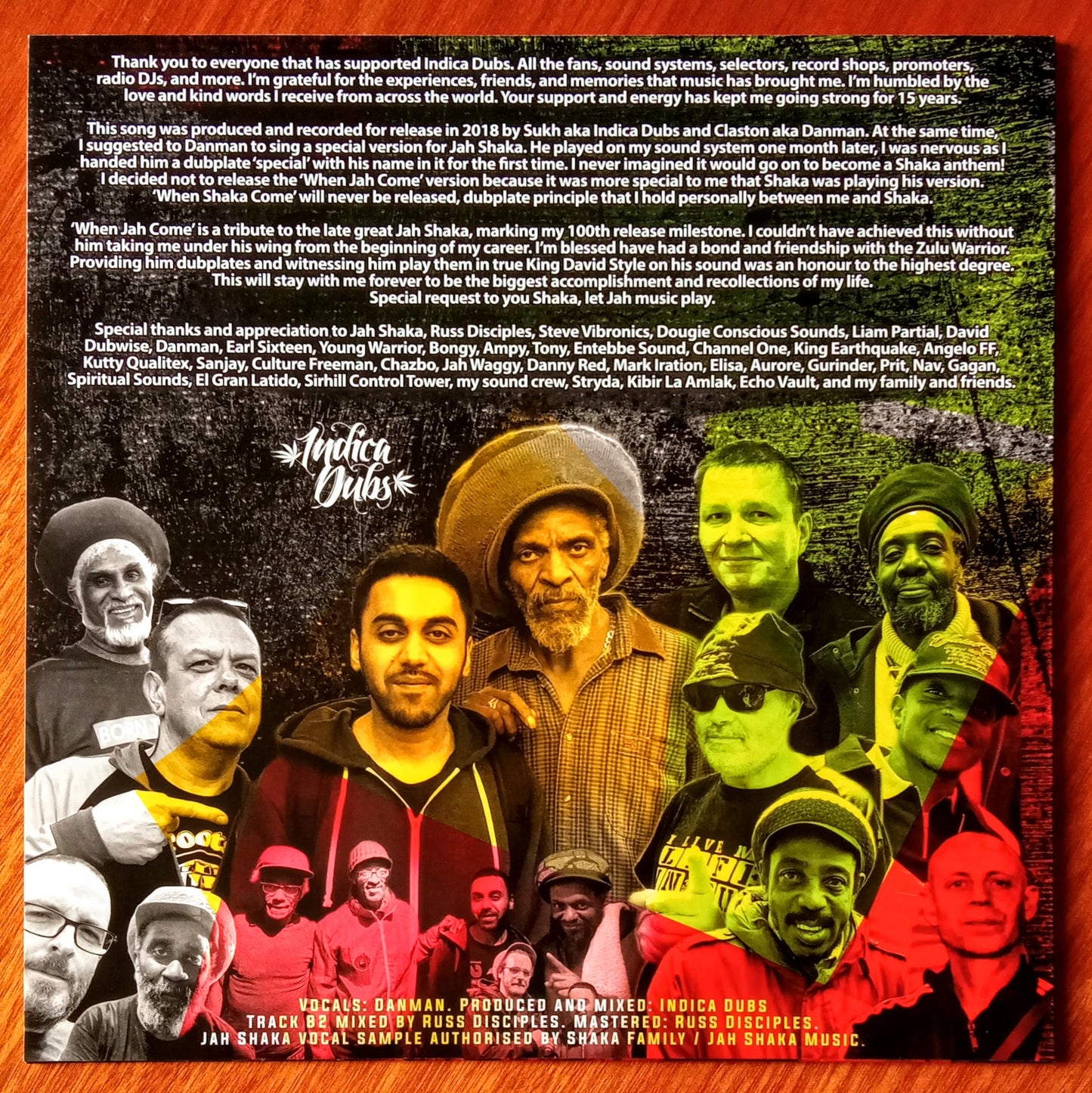 Indica Dubs + Danman - When Jah Come b