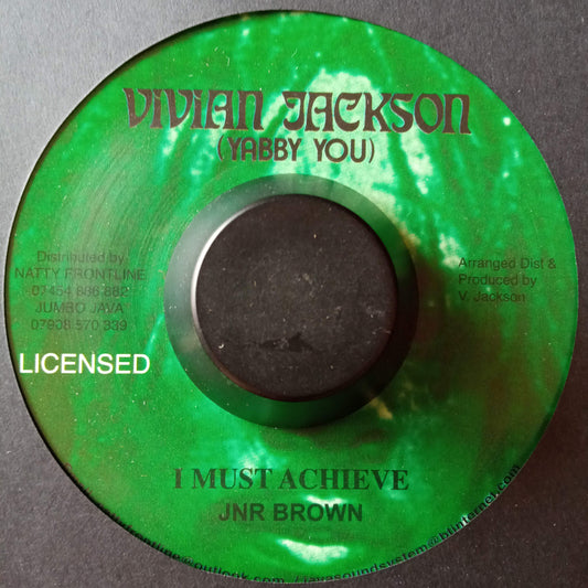 JNR Brown – I Must Achieve