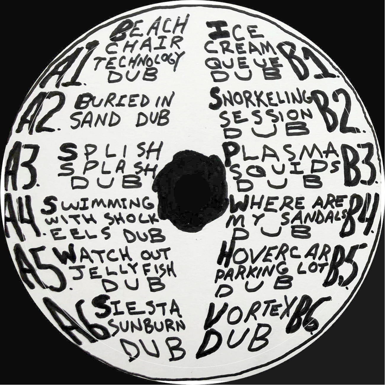 Alien Trackers – Dubs from Vortex Beach / LP Vinilo