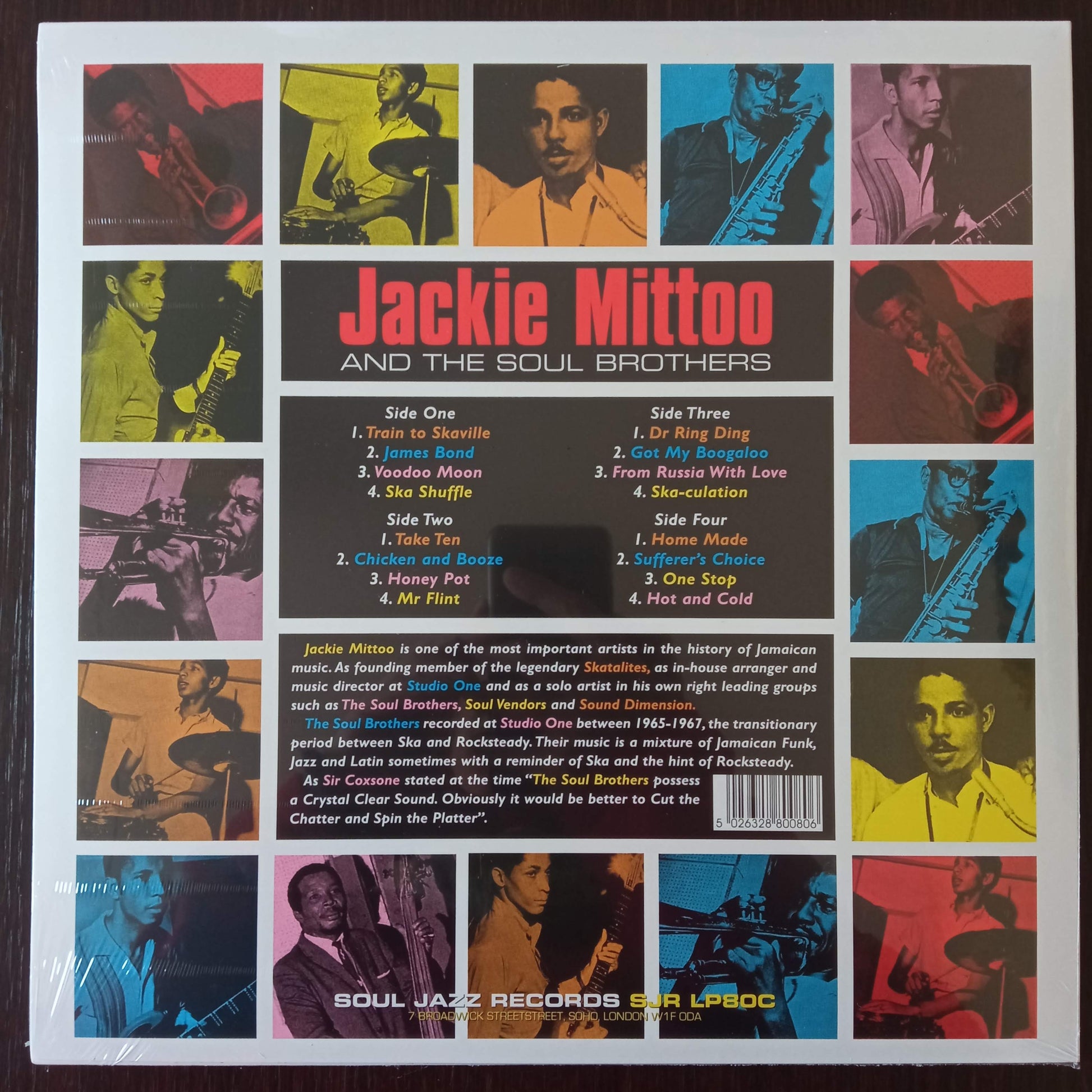 Jackie Mittoo And The Soul Brothers – Last Train To Skaville b