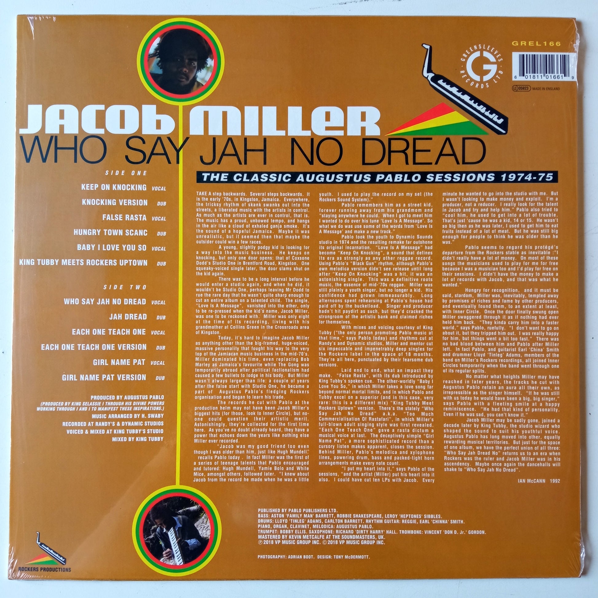Jacob Miller – Who Say Jah No Dread b