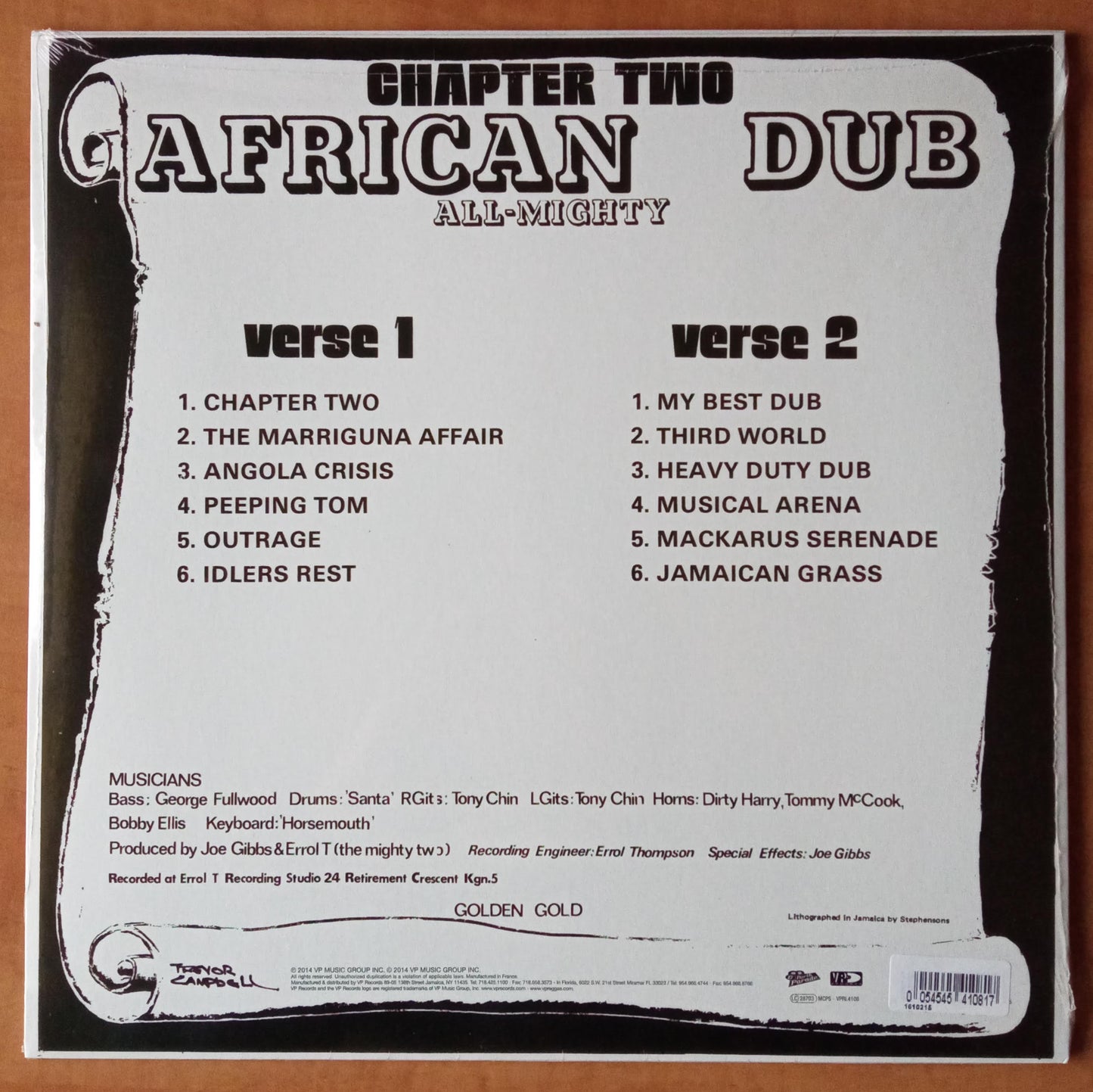 Joe Gibbs And The Professionals – African Dub (Chapter Two)b