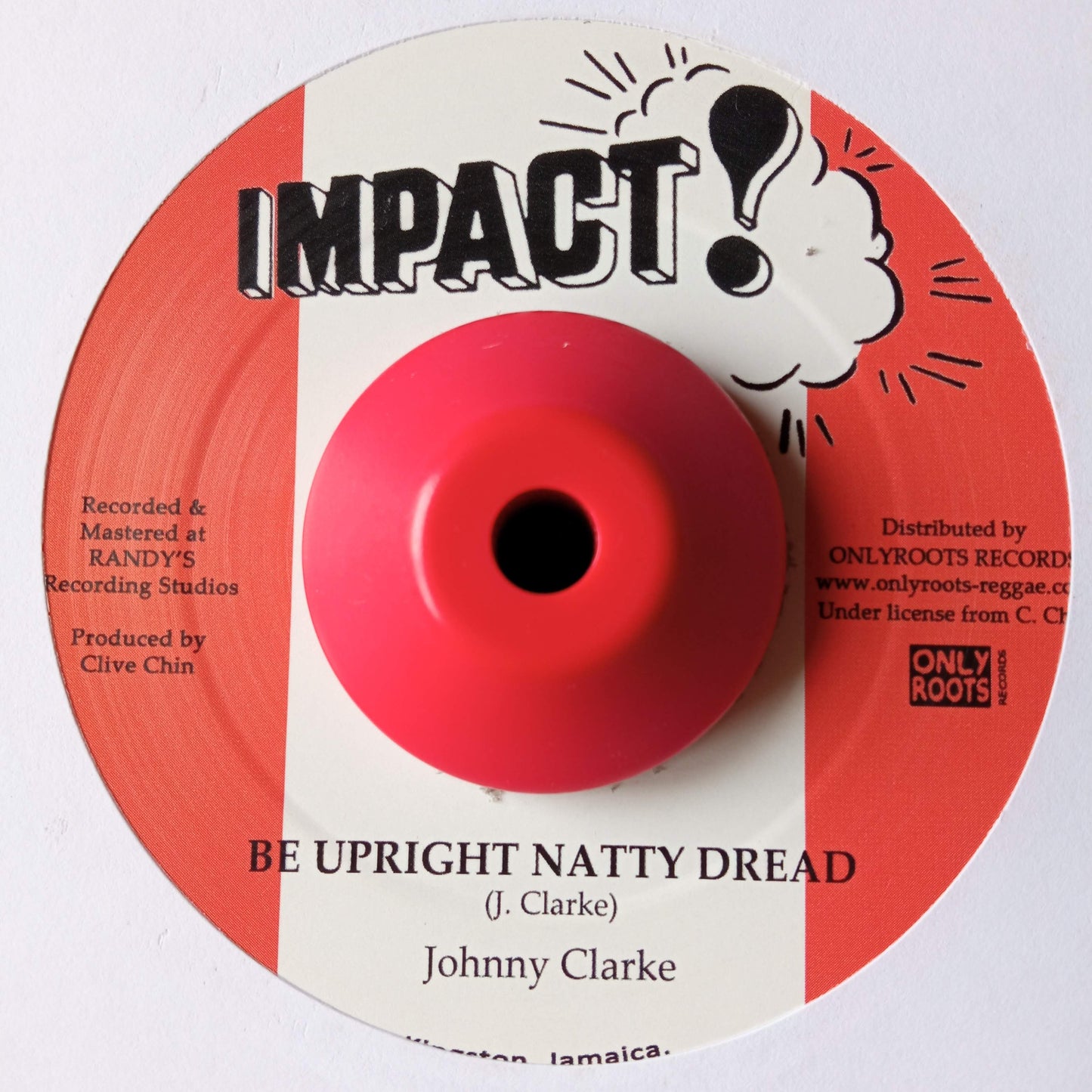 Johnny Clarke / The Aggrovators – Be Upright Natty Dread