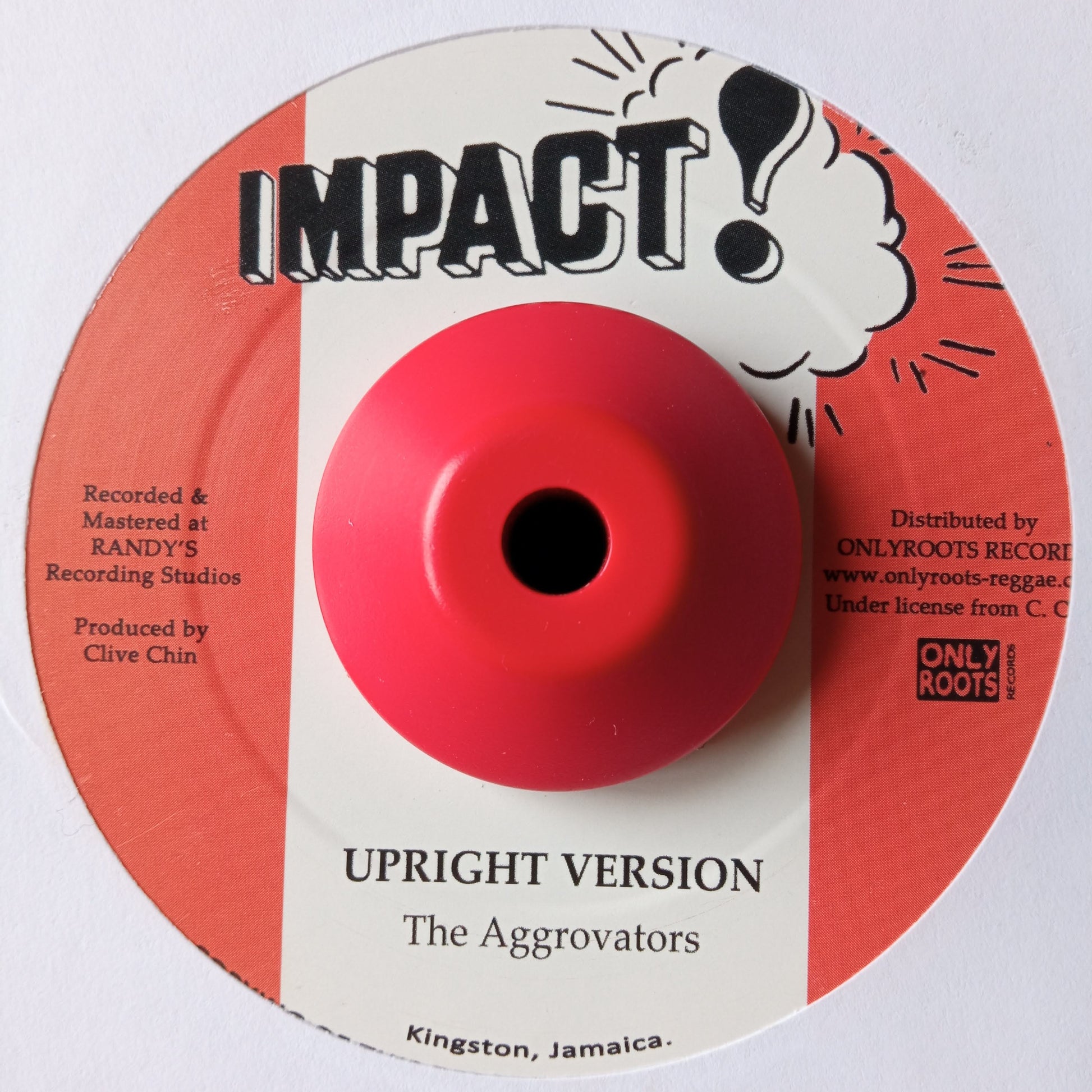 Johnny Clarke / The Aggrovators – Be Upright Natty Dread b
