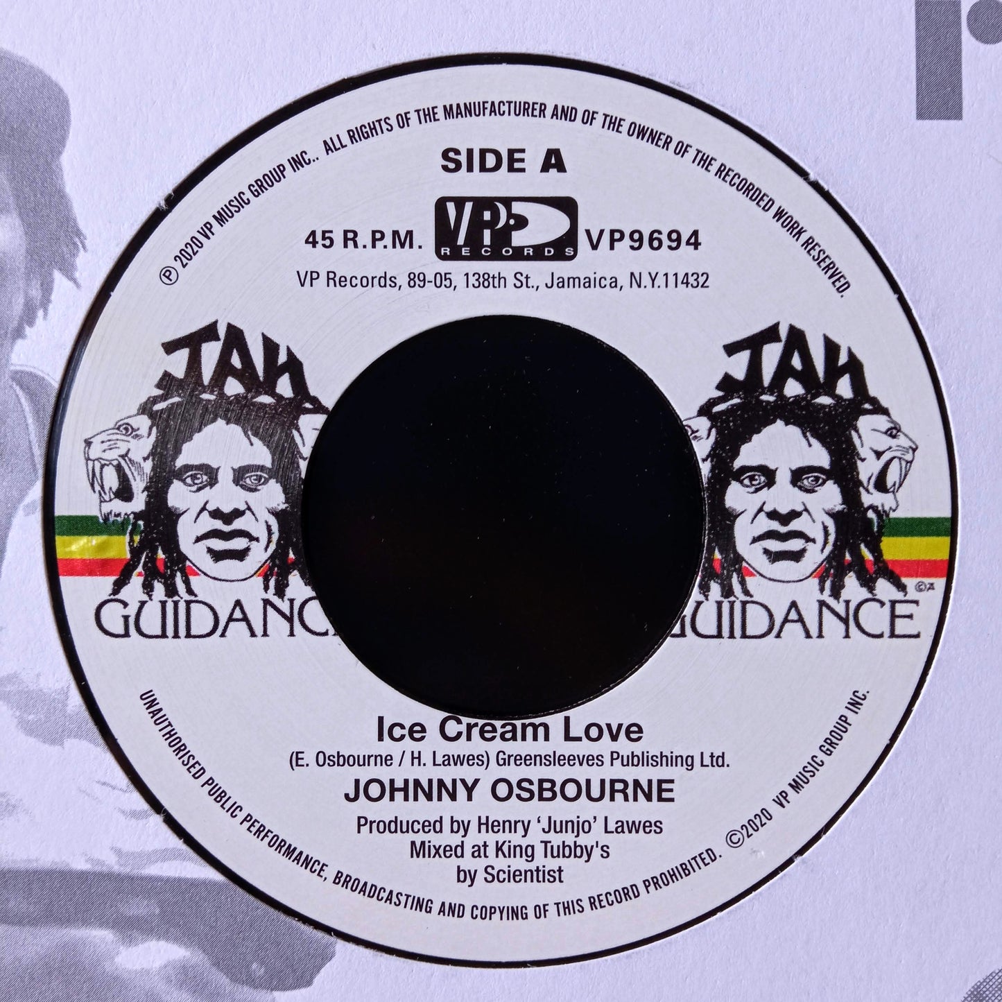 Johnny Osbourne - Ice Cream Love