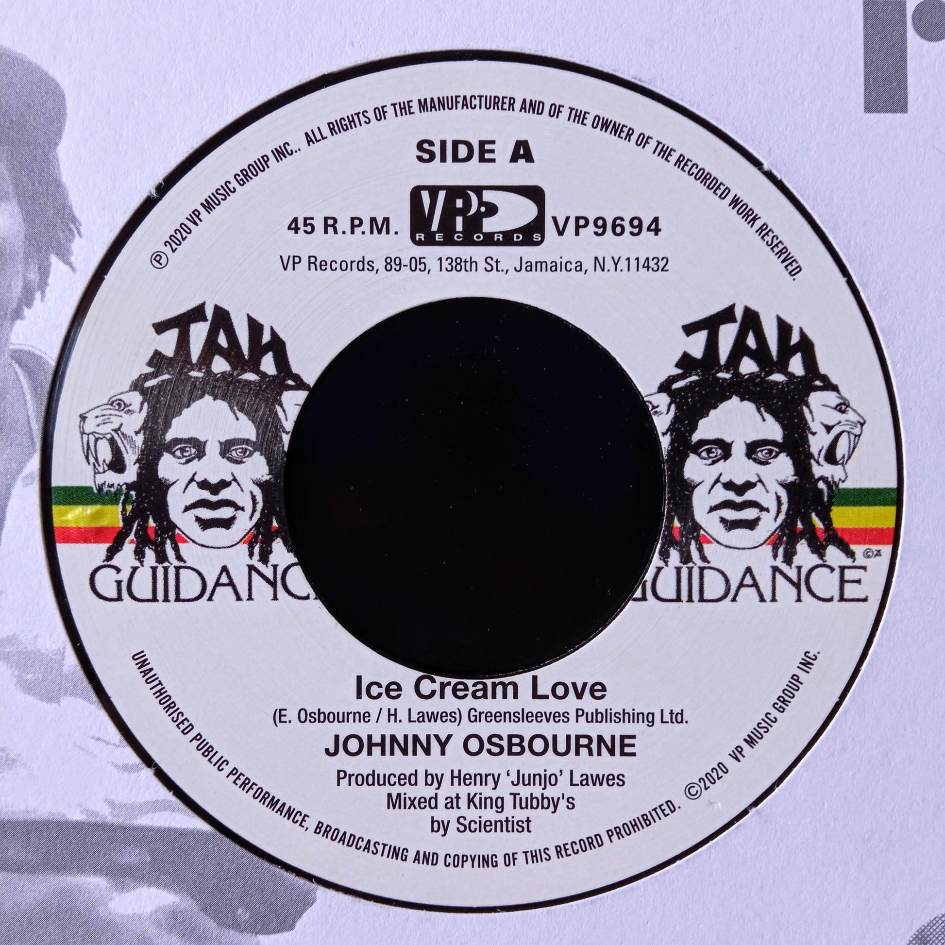 Johnny Osbourne - Ice Cream Love