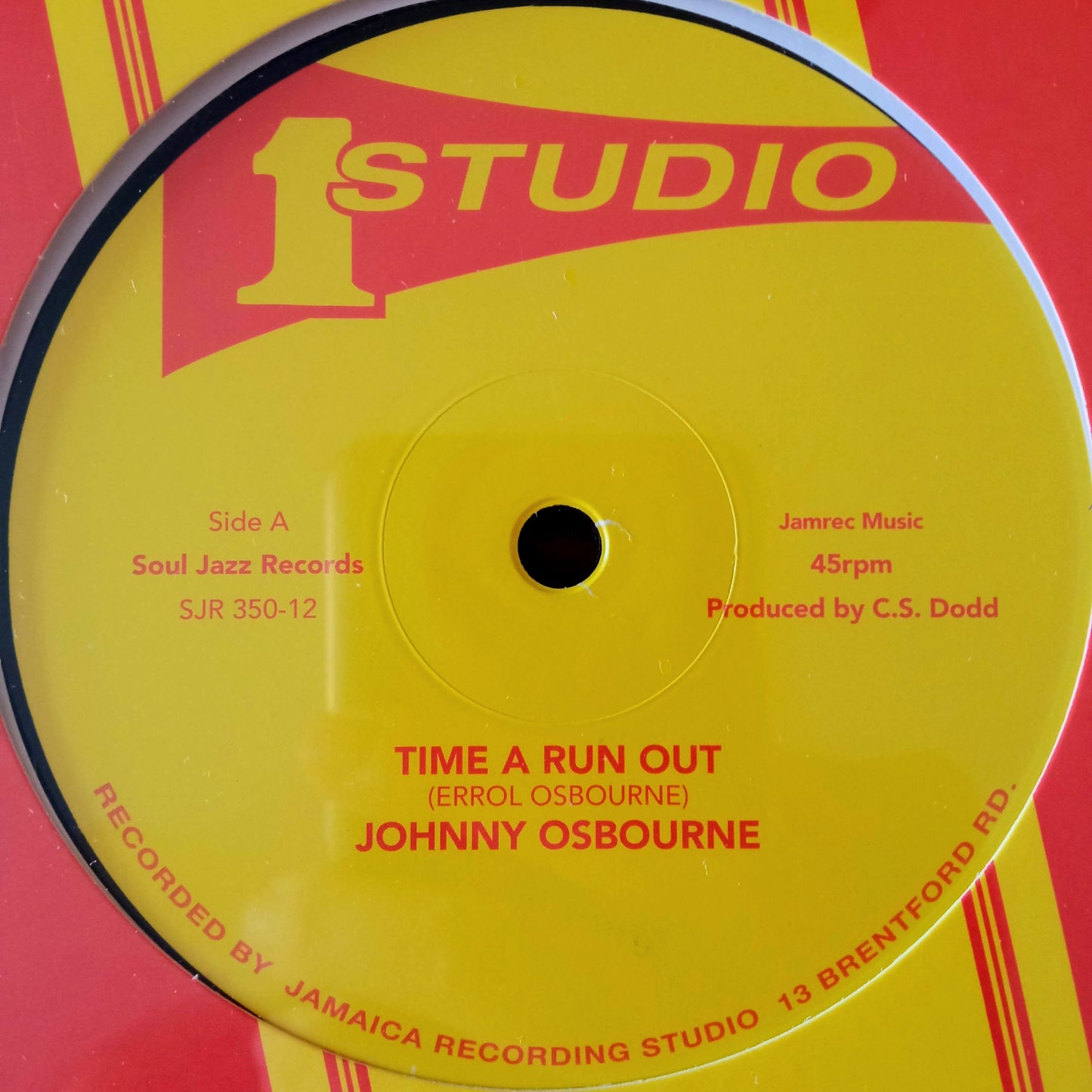 Johnny Osbourne / The Heptones – Time A Run Out