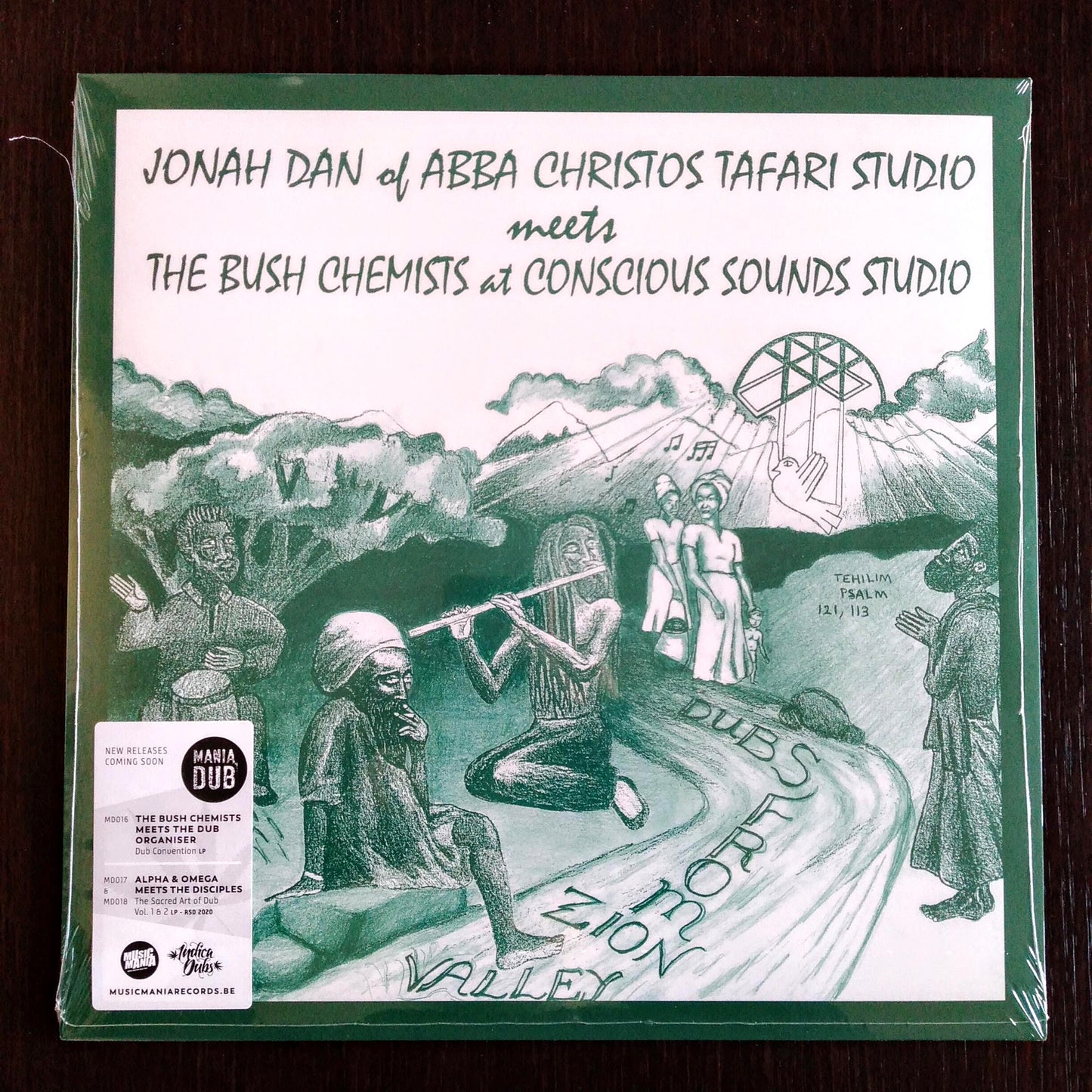 Jonah Dan meets The Bush Chemists - Dubs From Zion Valley /