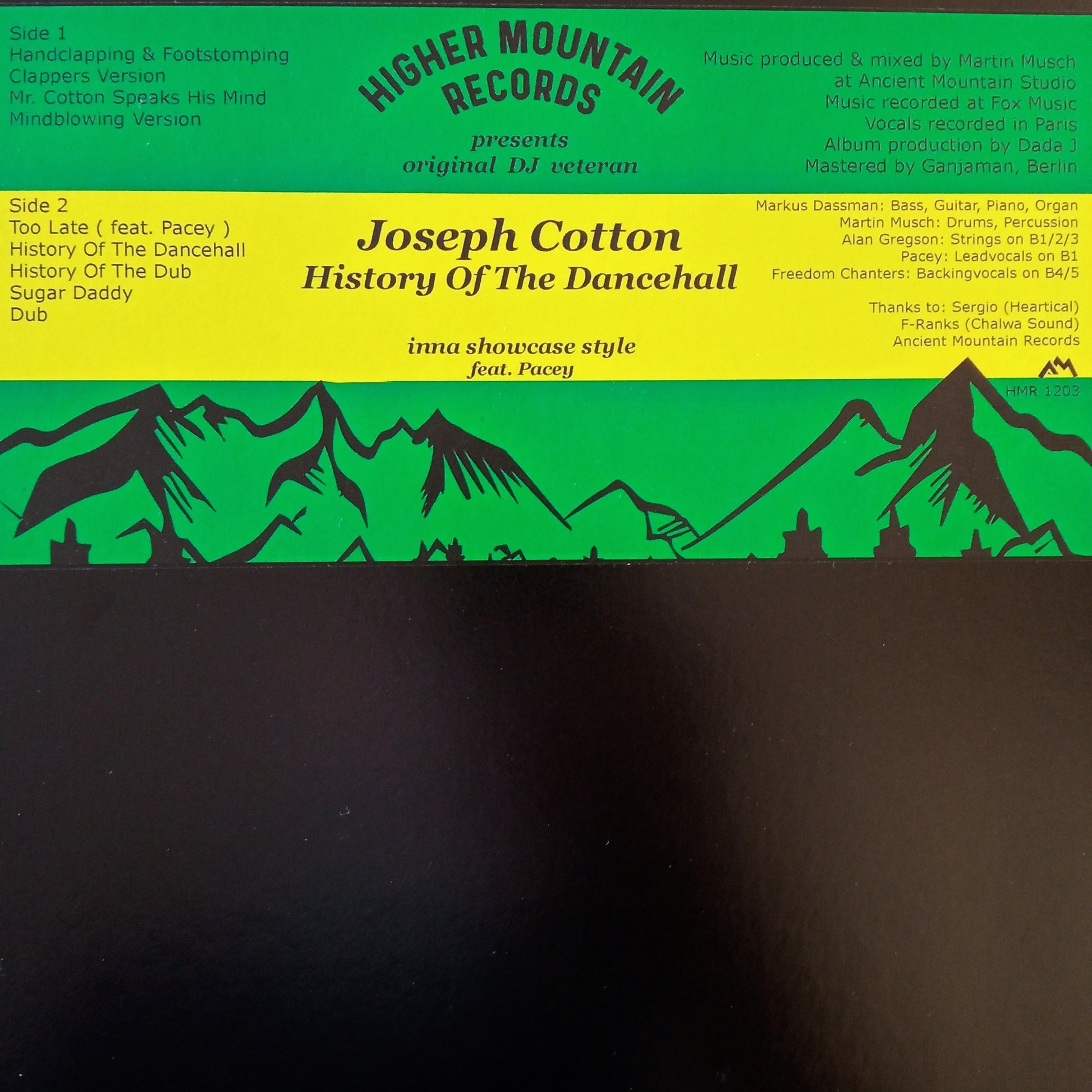 Joseph Cotton – History Of The Dancehall b