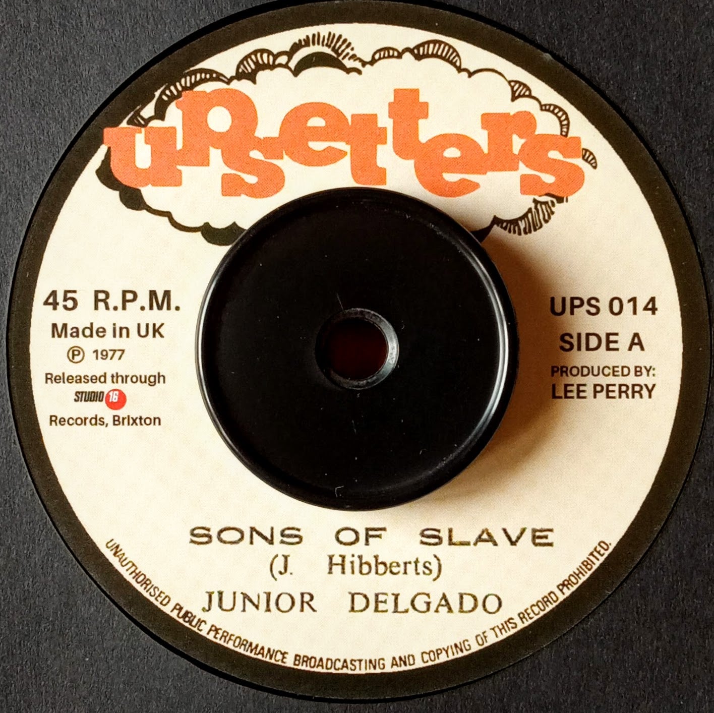 Junior Delgado / The Upsetters – Sons Of Slave