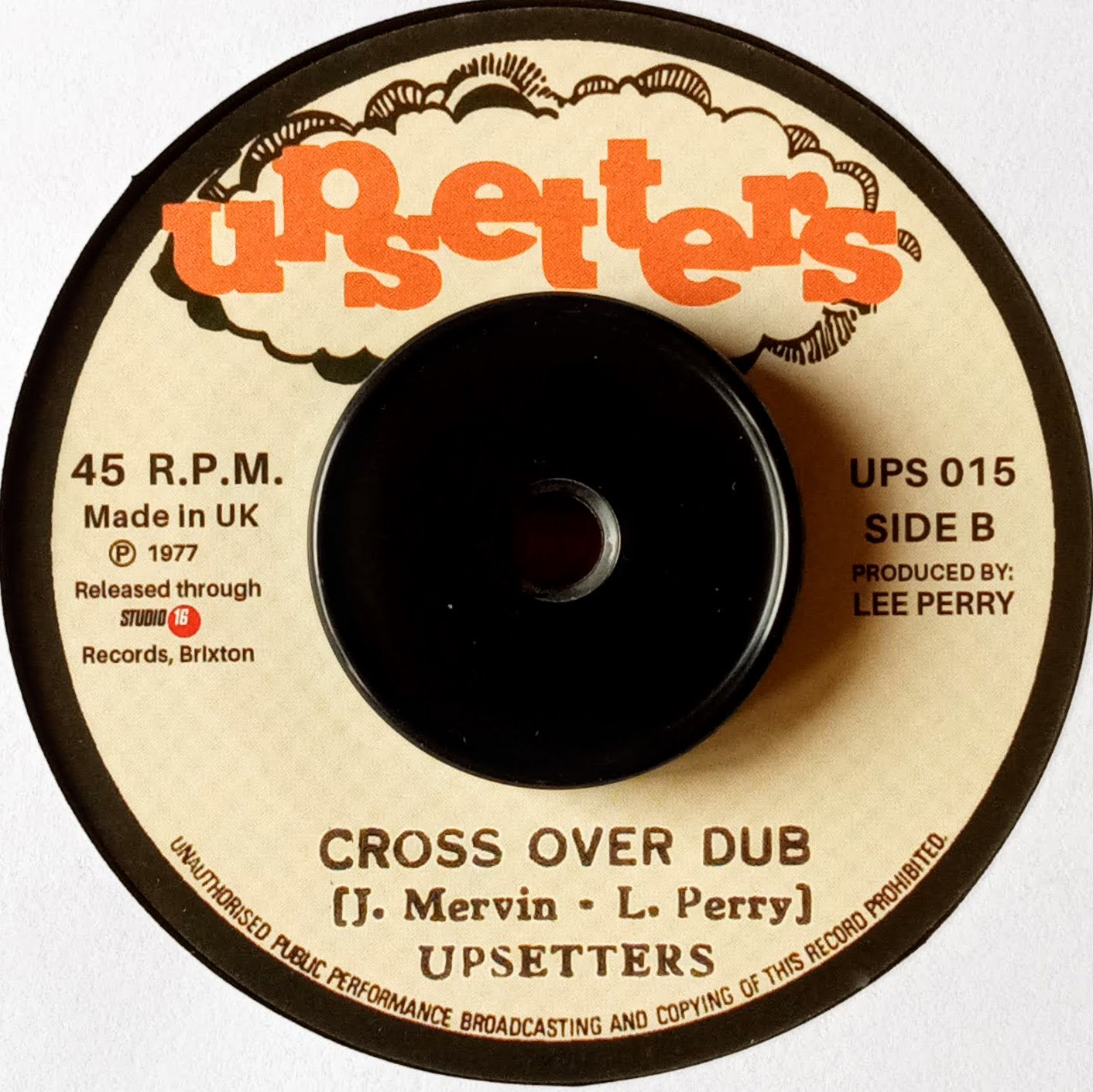Junior Murvin – Cross Over b