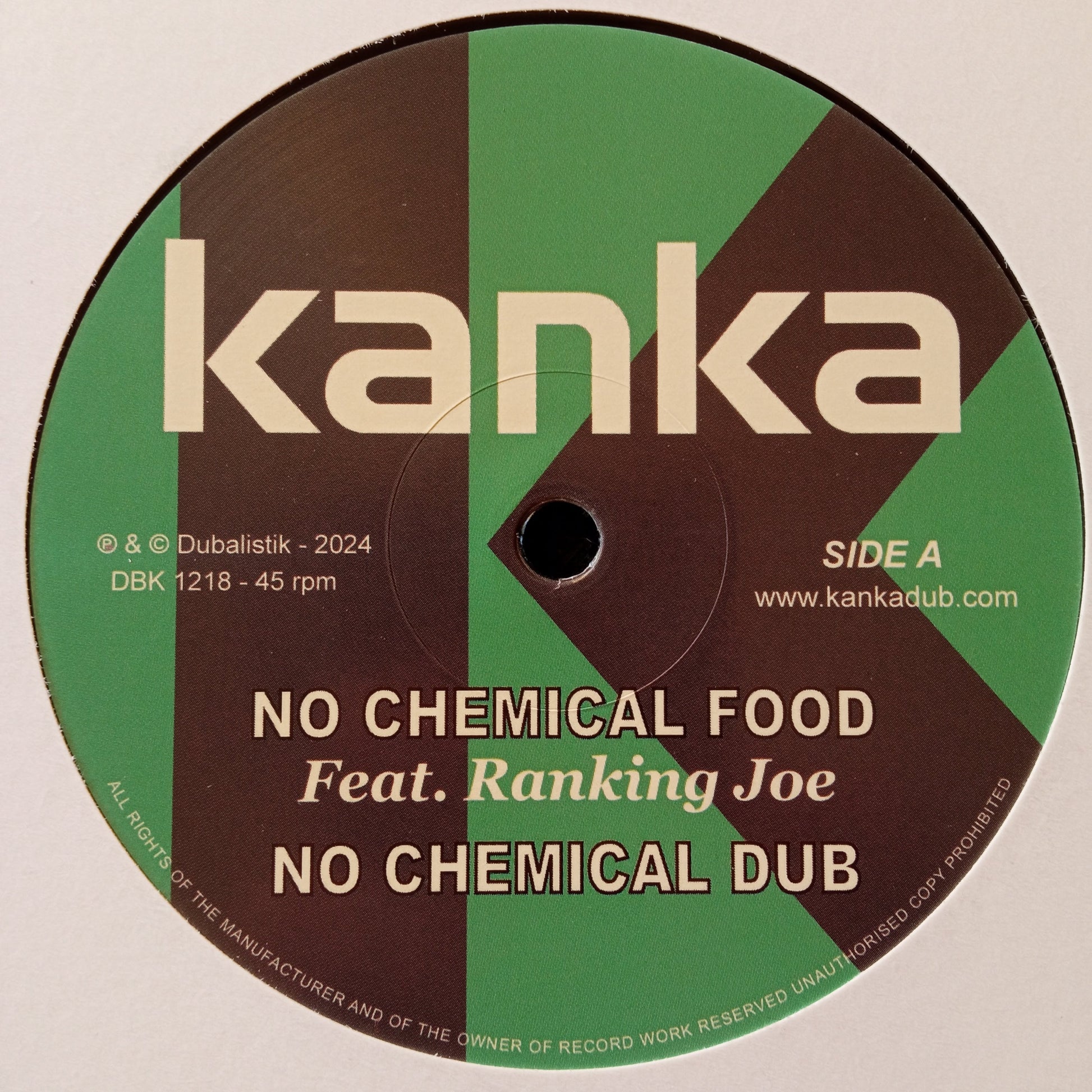 Kanka feat. Ranking Joe - No Chemical Food
