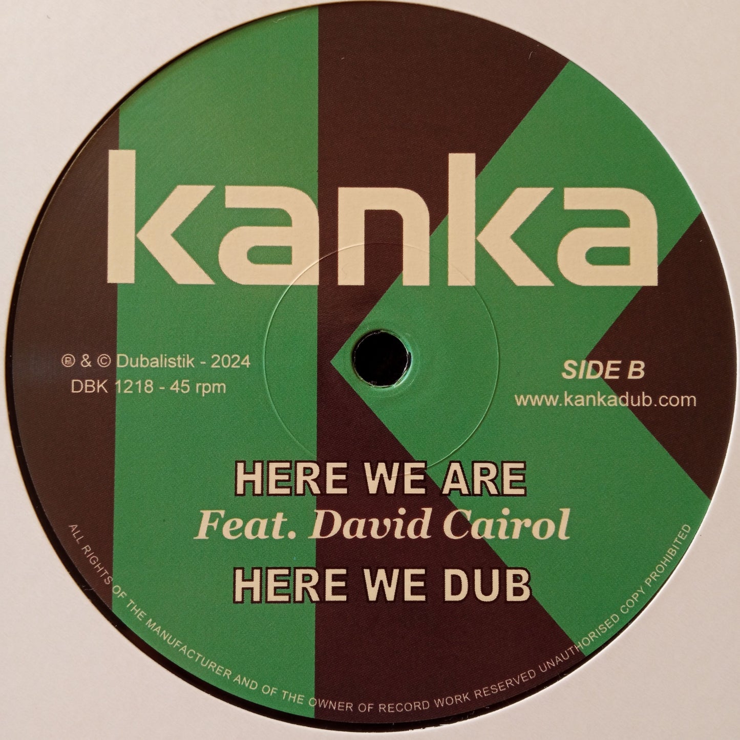 Kanka feat. Ranking Joe - No Chemical Food b