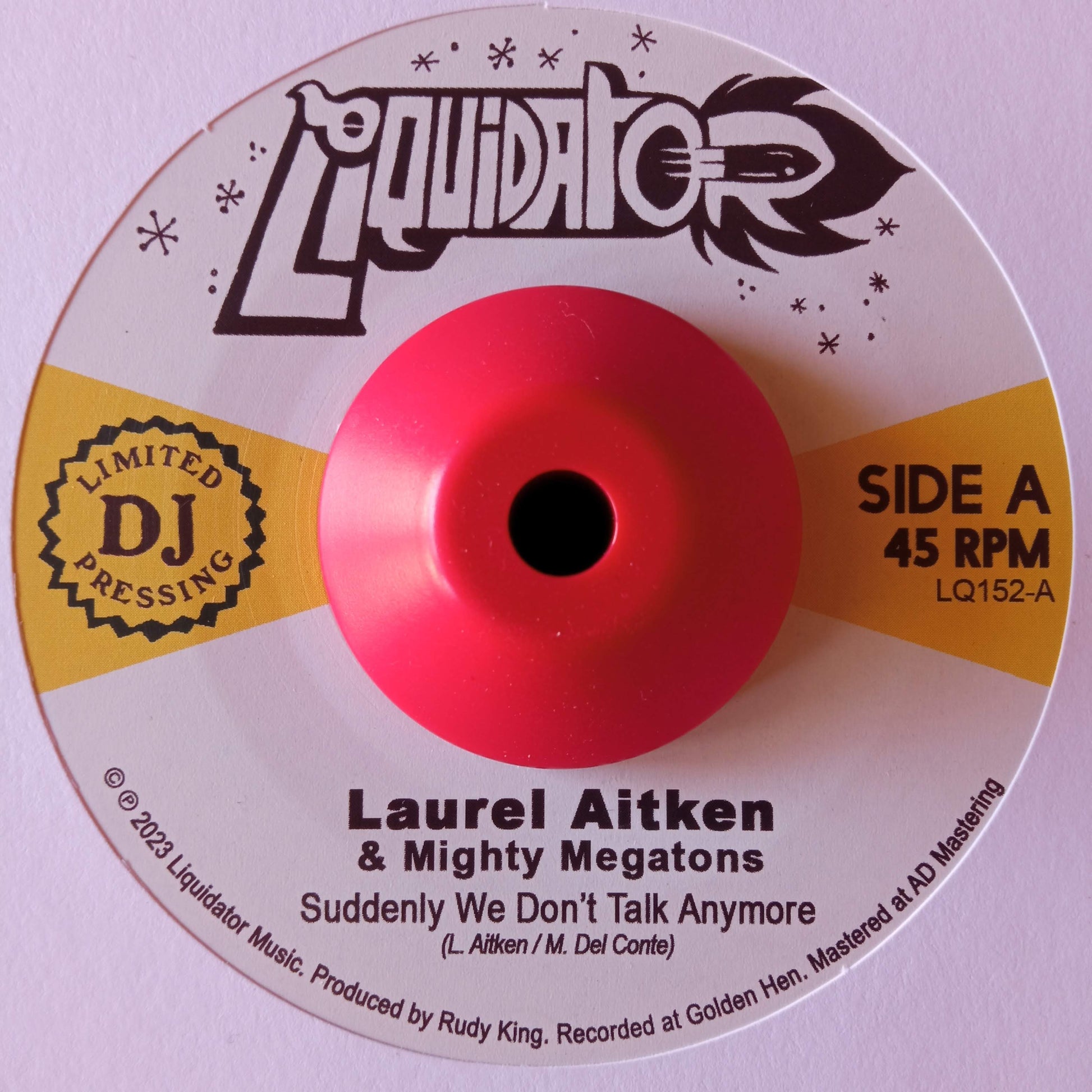 Laurel Aitken + Mighty Megatons – Suddenly We Don't Talk Anymore