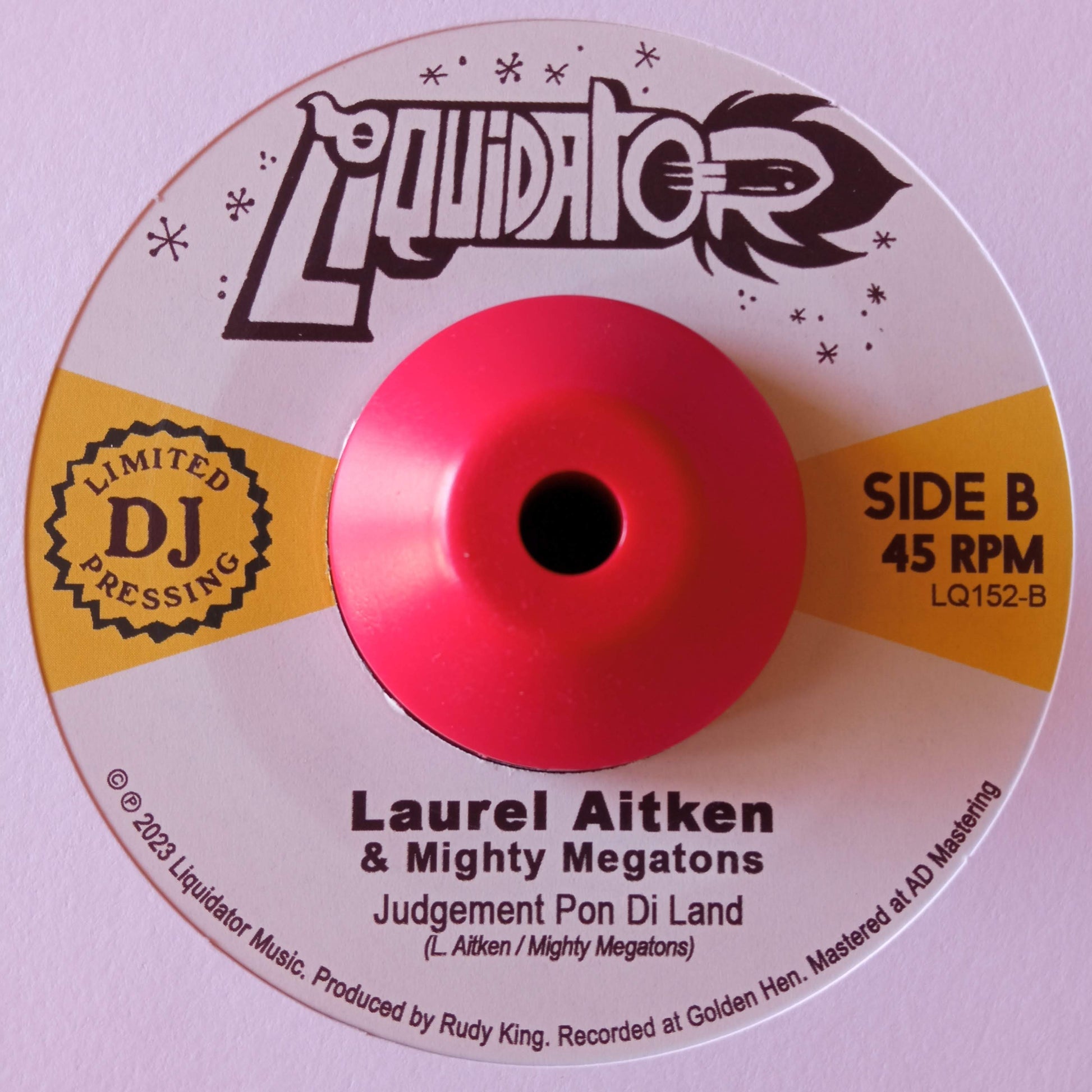 Laurel Aitken + Mighty Megatons – Suddenly We Don't Talk Anymore b