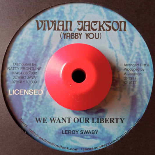 Leroy Swaby – We Want Our Liberty