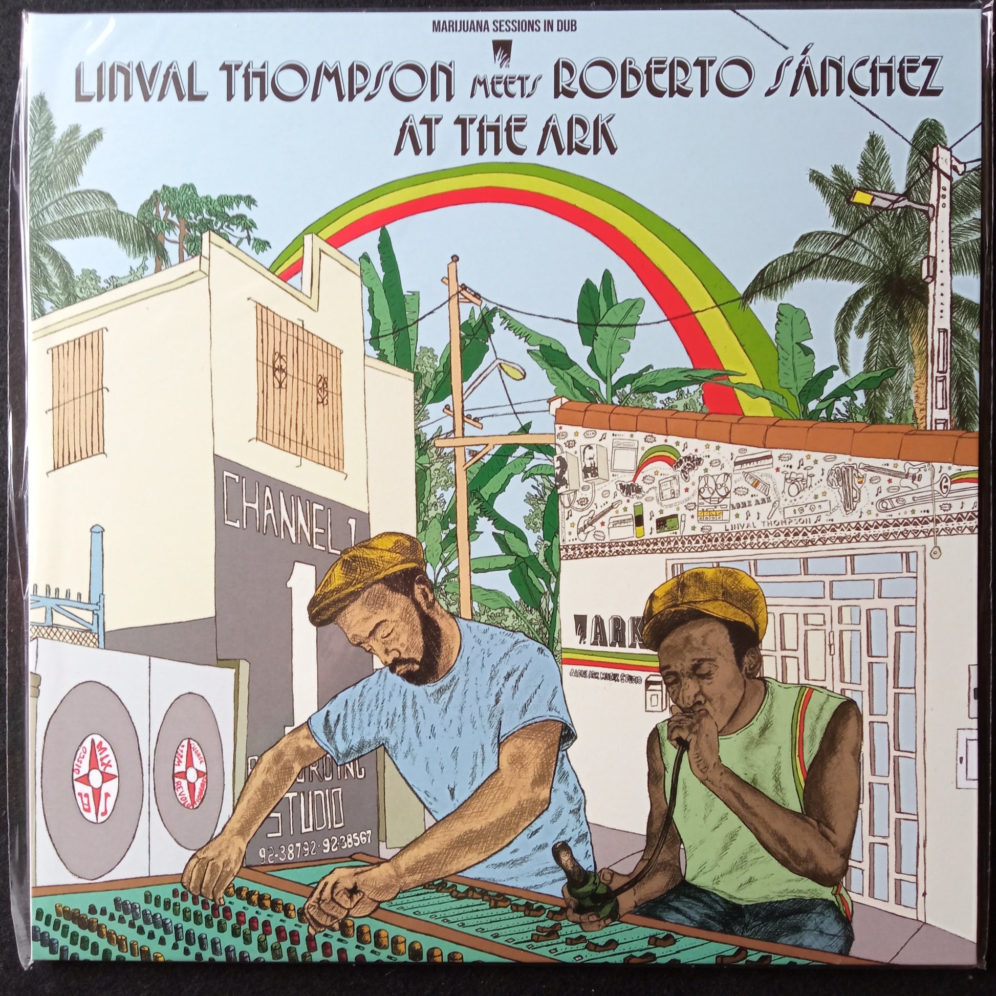 Linval Thompson Meets Roberto Sánchez At The Ark - Marijuana Sessions In Dub