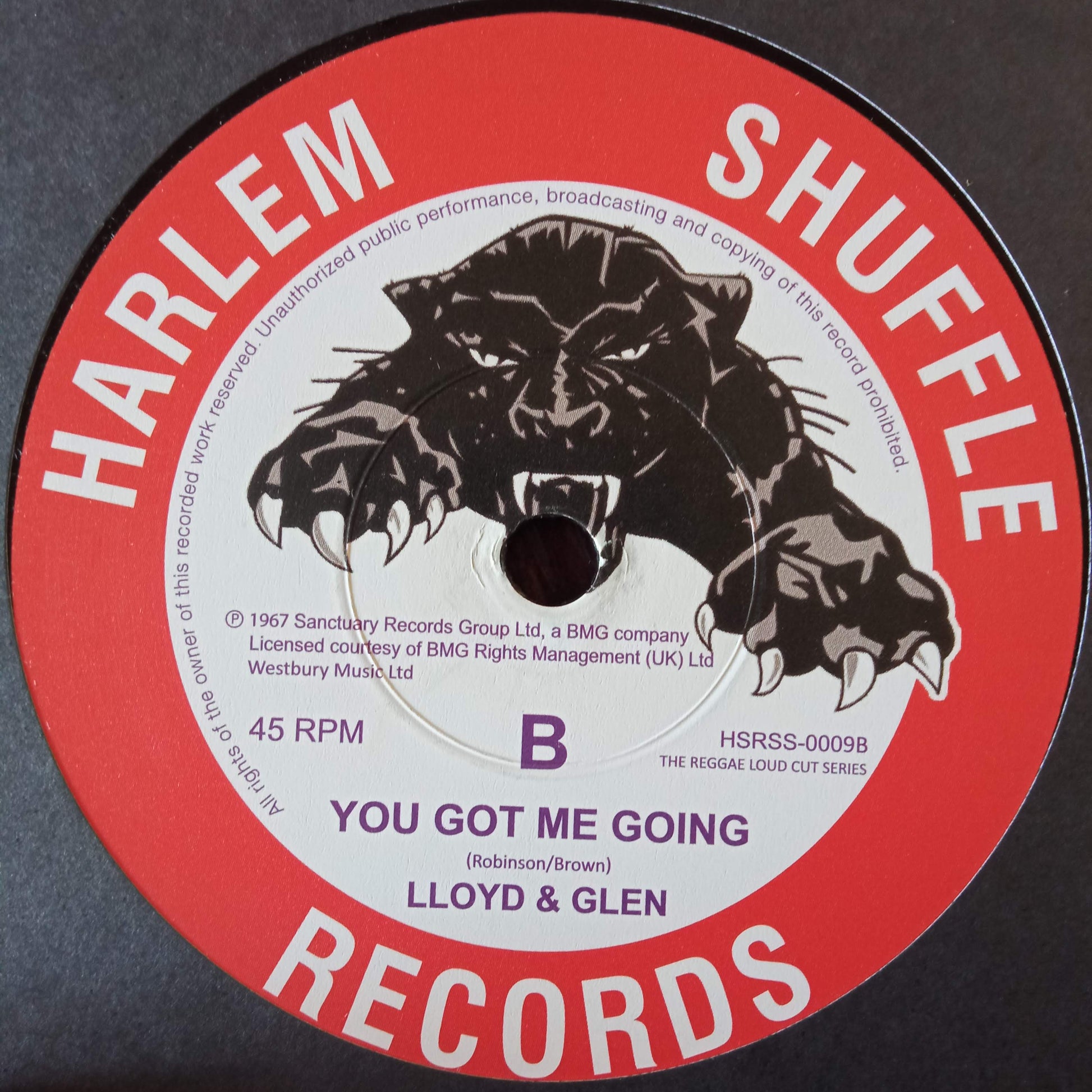 Lloyd And Glen – That Girl / You Got Me Going b