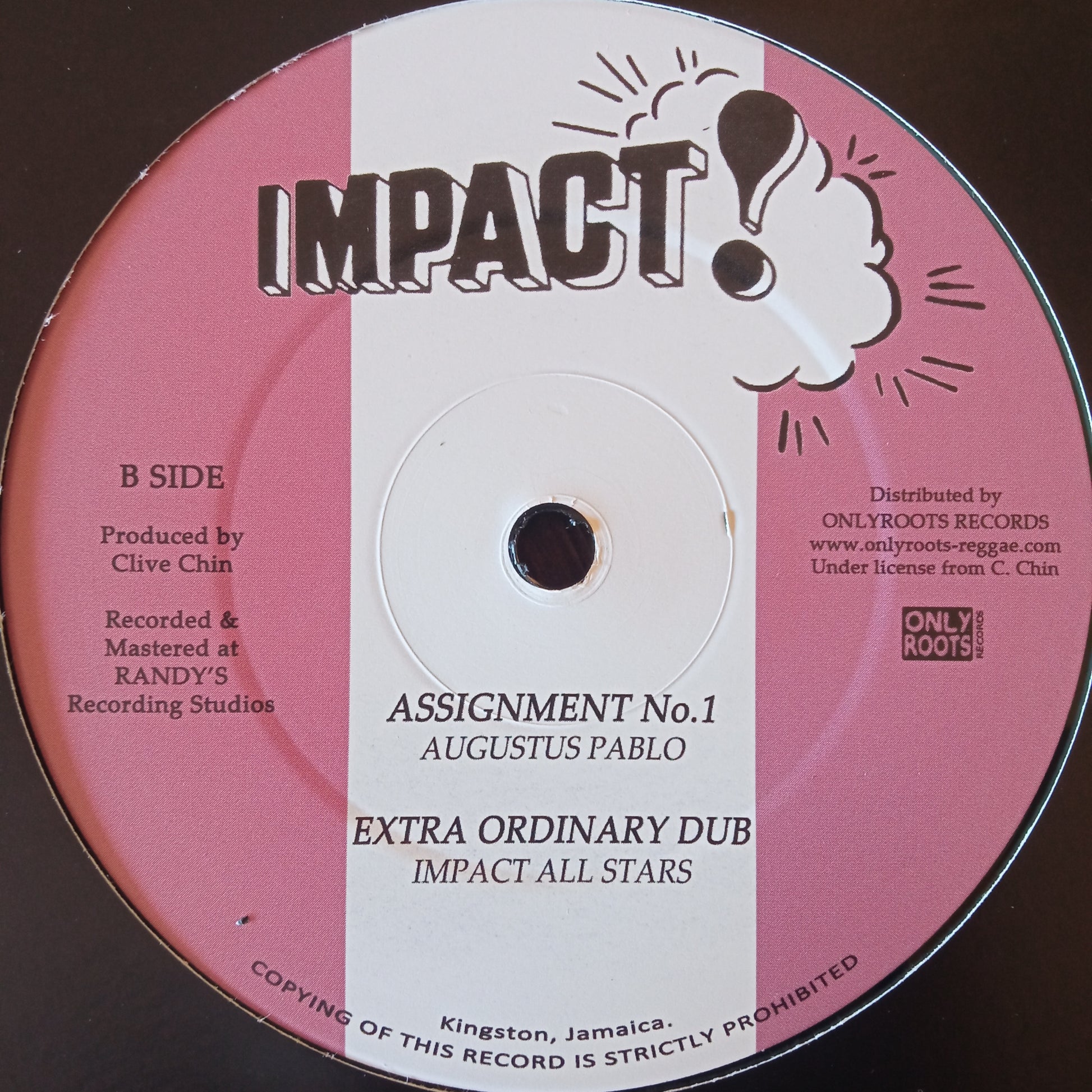 Lloyd Parks, Impact All Stars, Augustus Pablo – Ordinary Man b