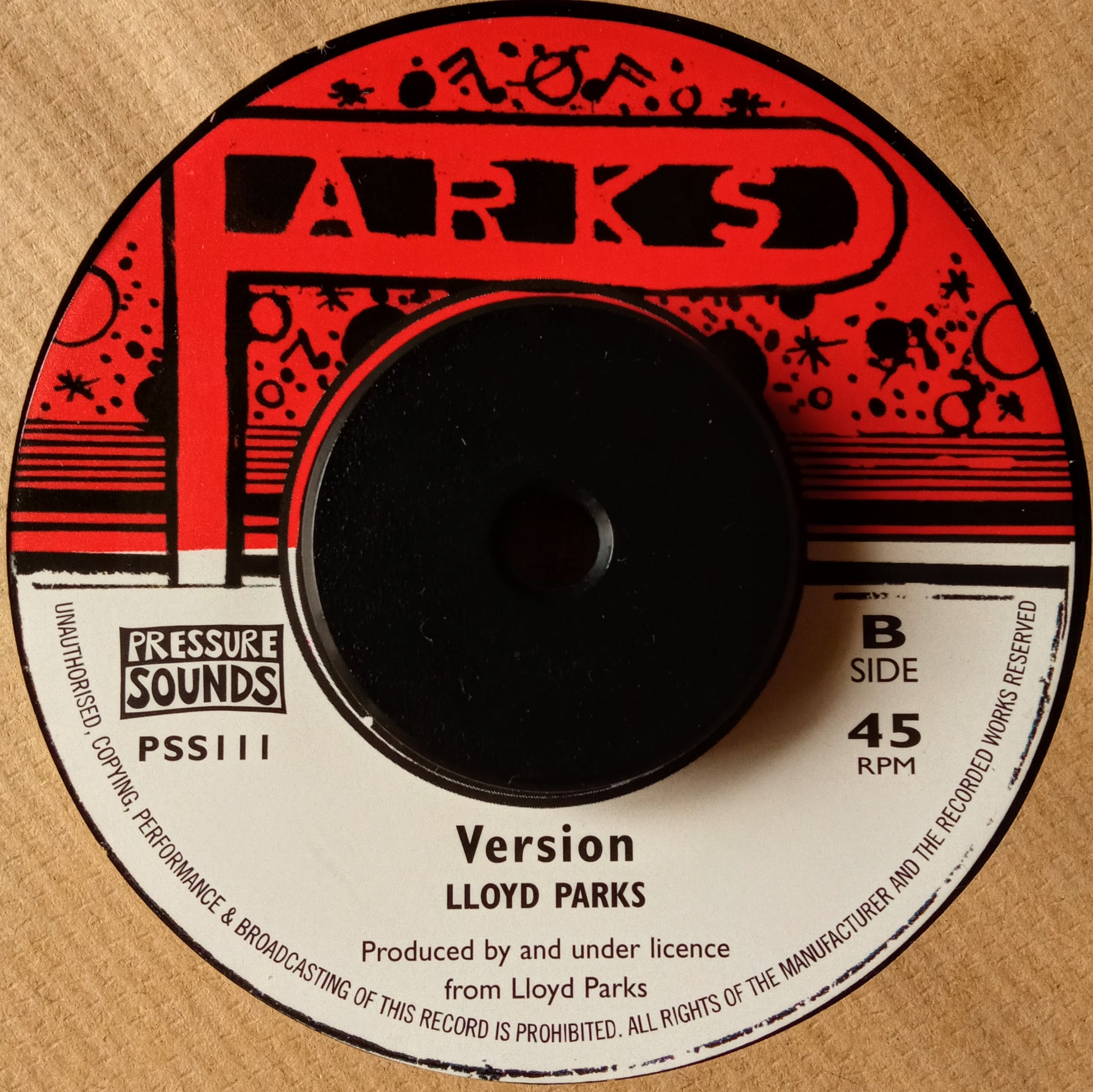 Lloyd Parks – Money For Jam b