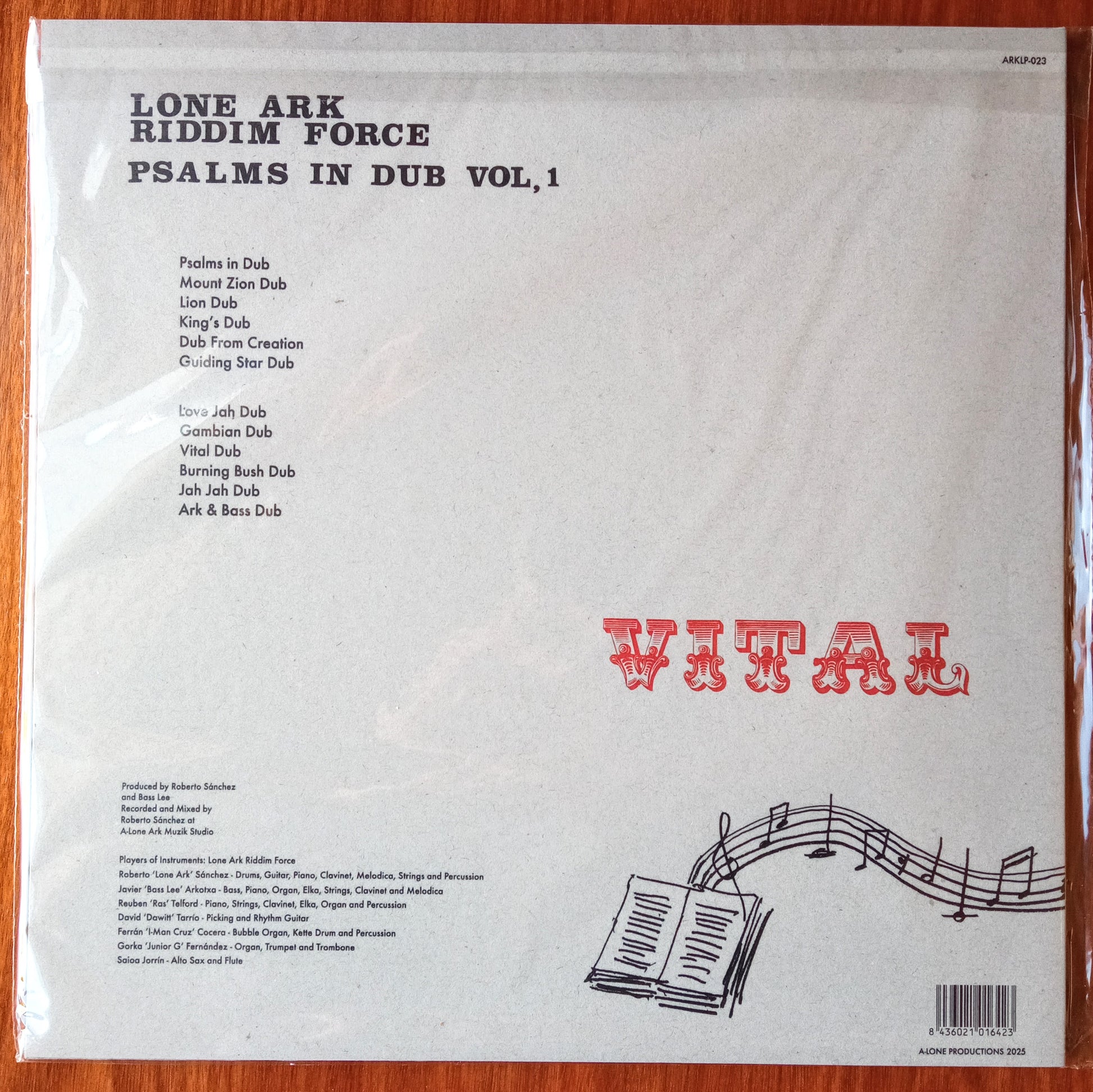 Lone Ark Riddim Force - Psalms In Dub Vol. 1 b