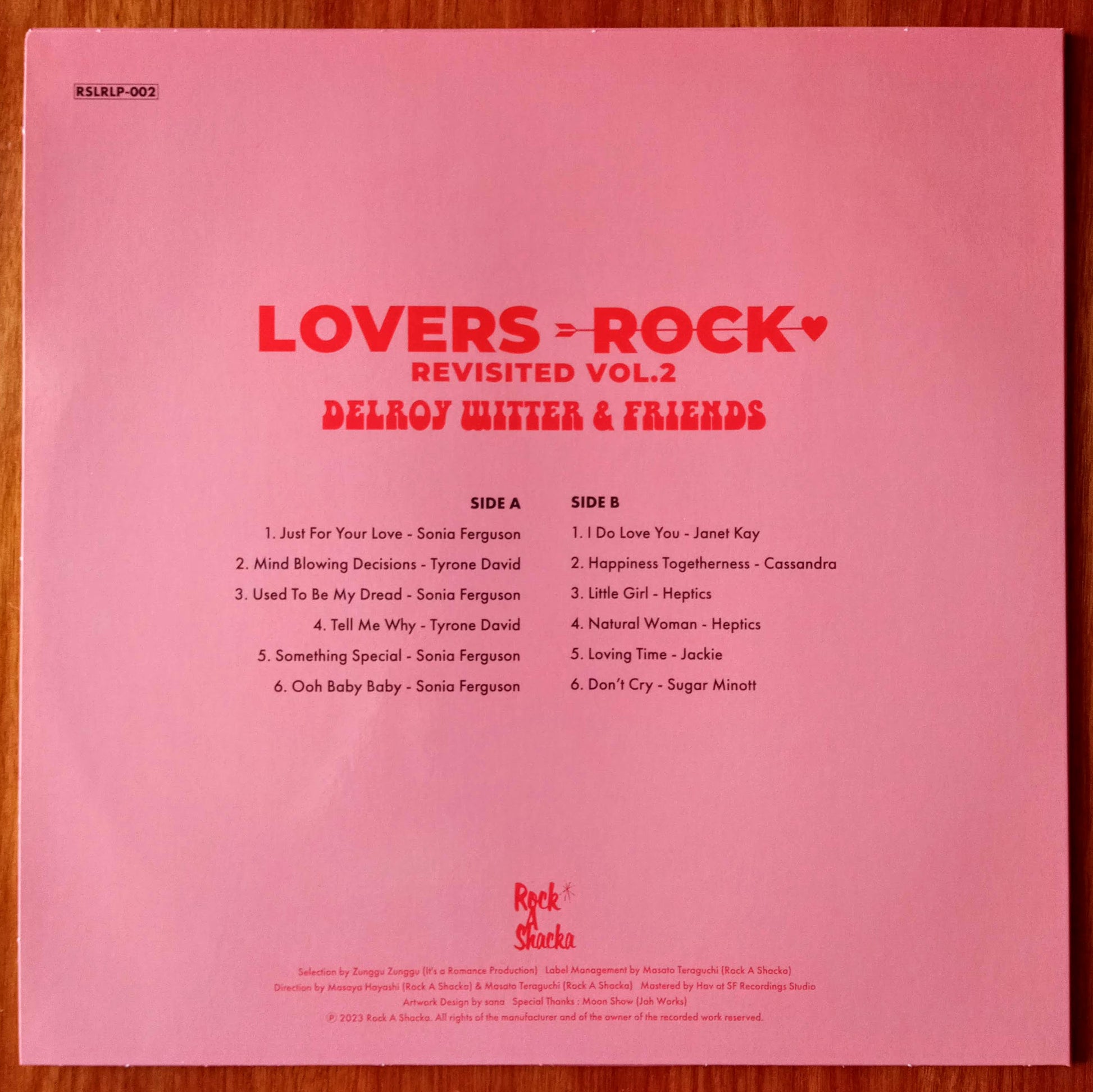 Lovers Rock Revisited Vol.2 Delroy Witter And Friends