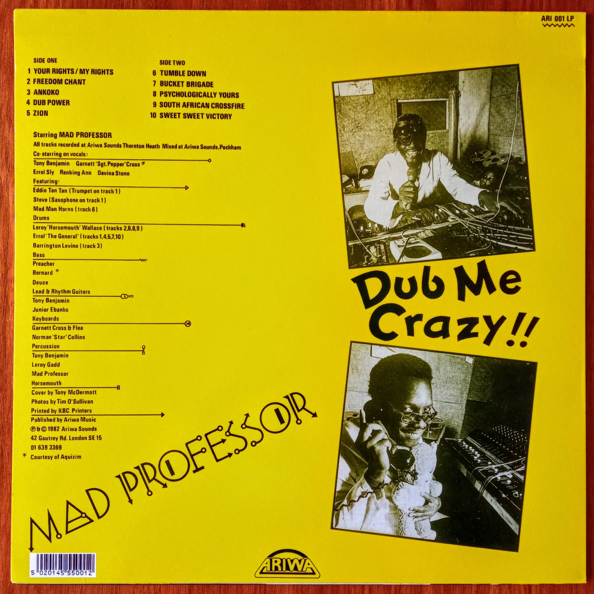Mad Professor – Dub Me Crazy! b