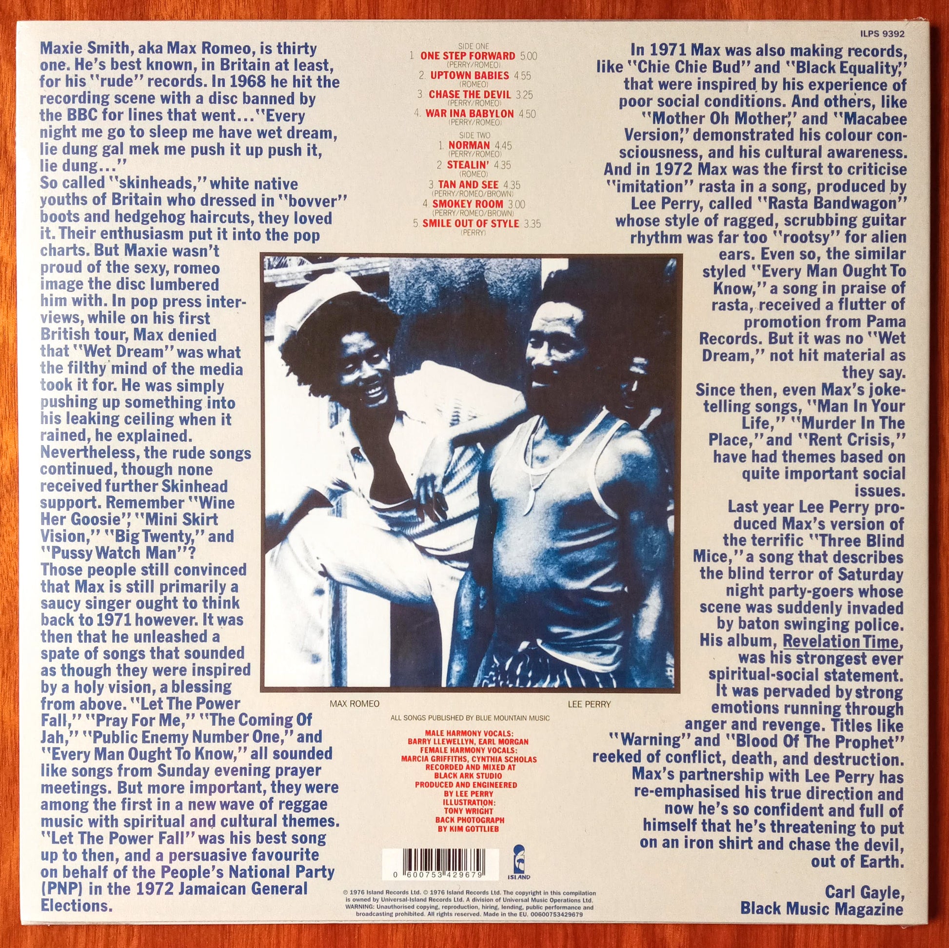 Max Romeo – War Ina Babylon b