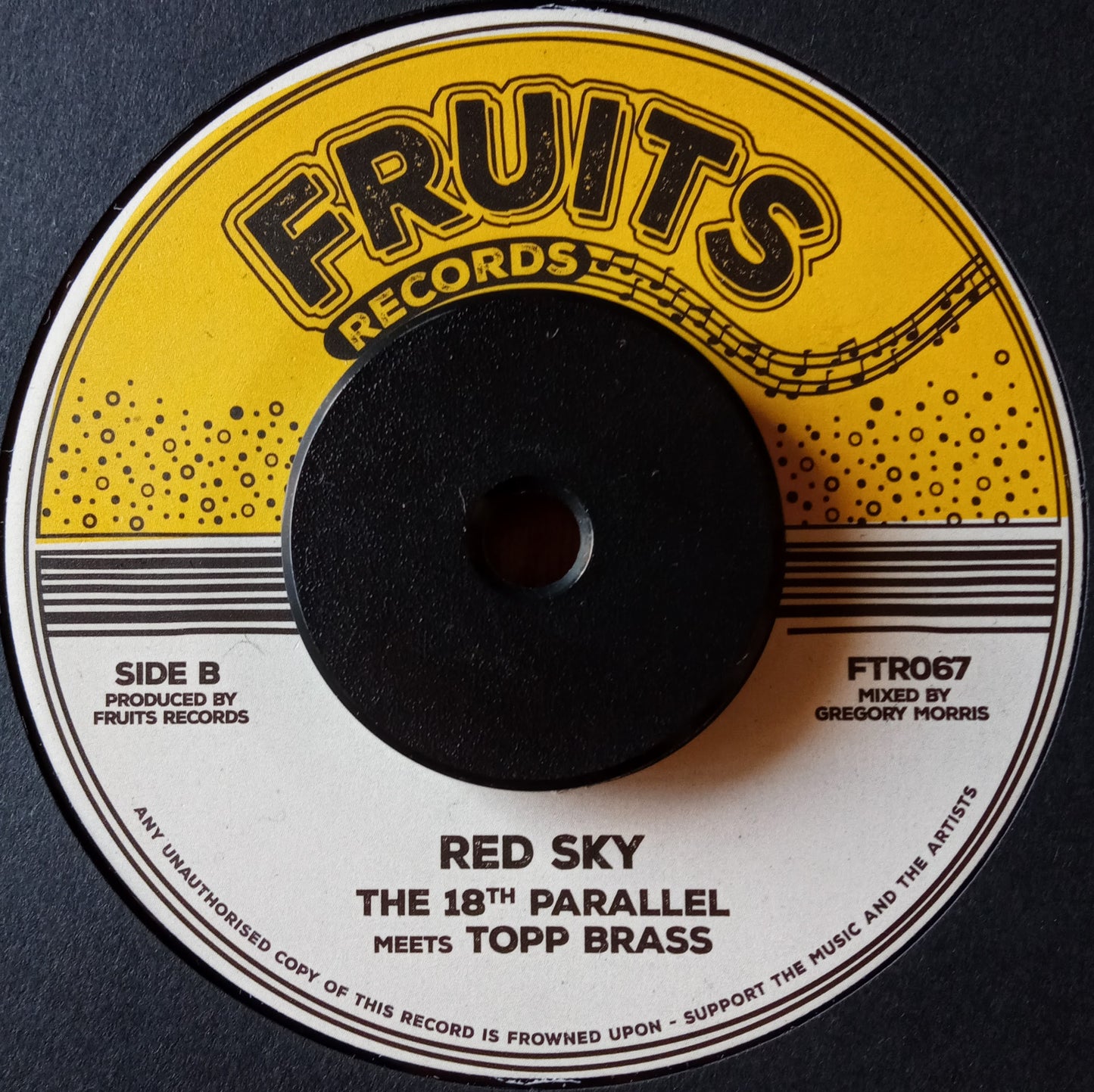 Mykal Rose / The 18th Parallel Meets Topp Brass – Rain And Blood b