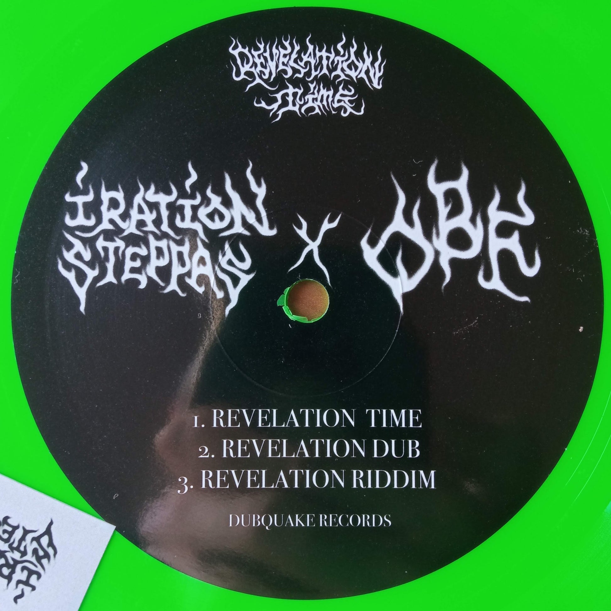 O.B.F + Iration Steppas - Earthman Style / Revelation Time b