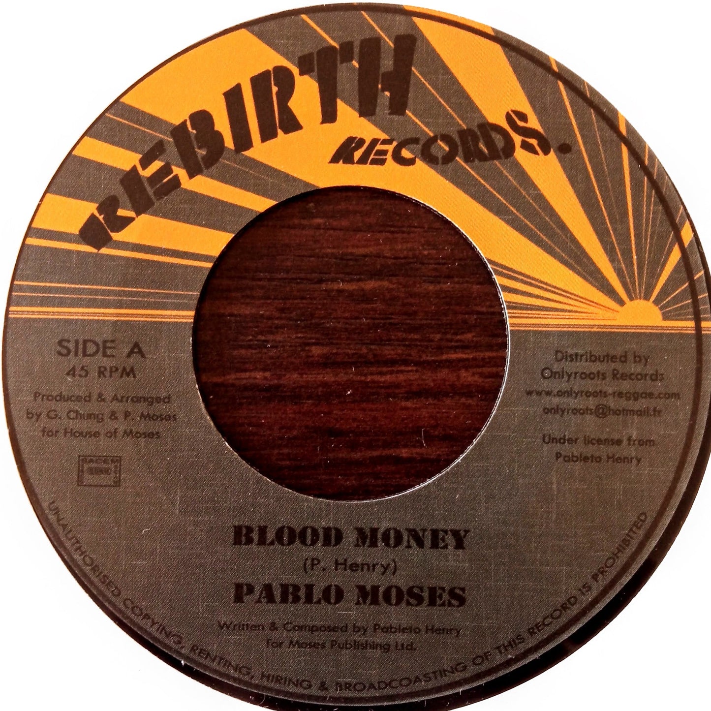 Pablo Moses – Blood Money