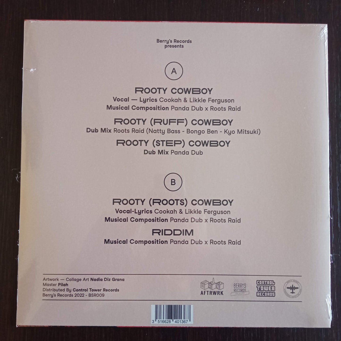 Panda Dub + Roots Raid feat. Cookah + Likkle Ferguson - Rooty Cowboy b