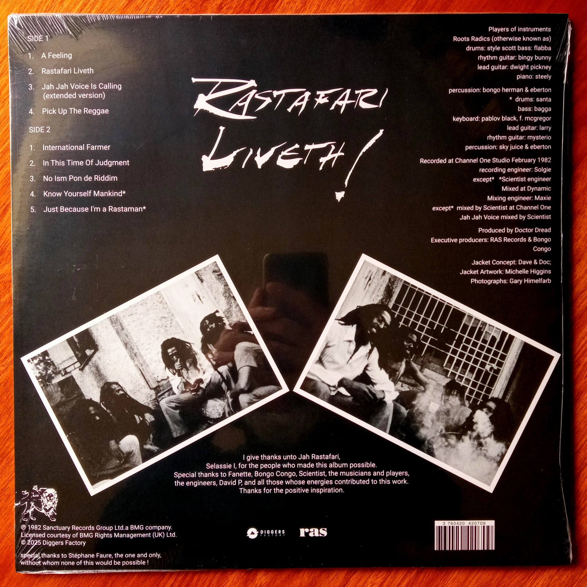 Peter Broggs – Rastafari Liveth! b