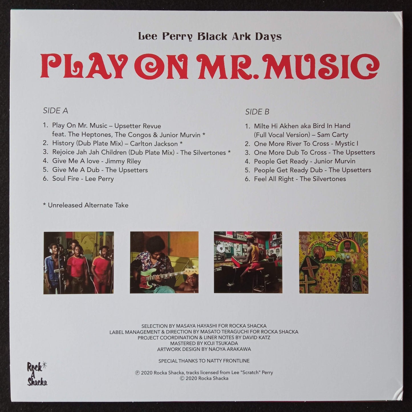 Play On Mr. Music: Lee Perry Black Ark Days b
