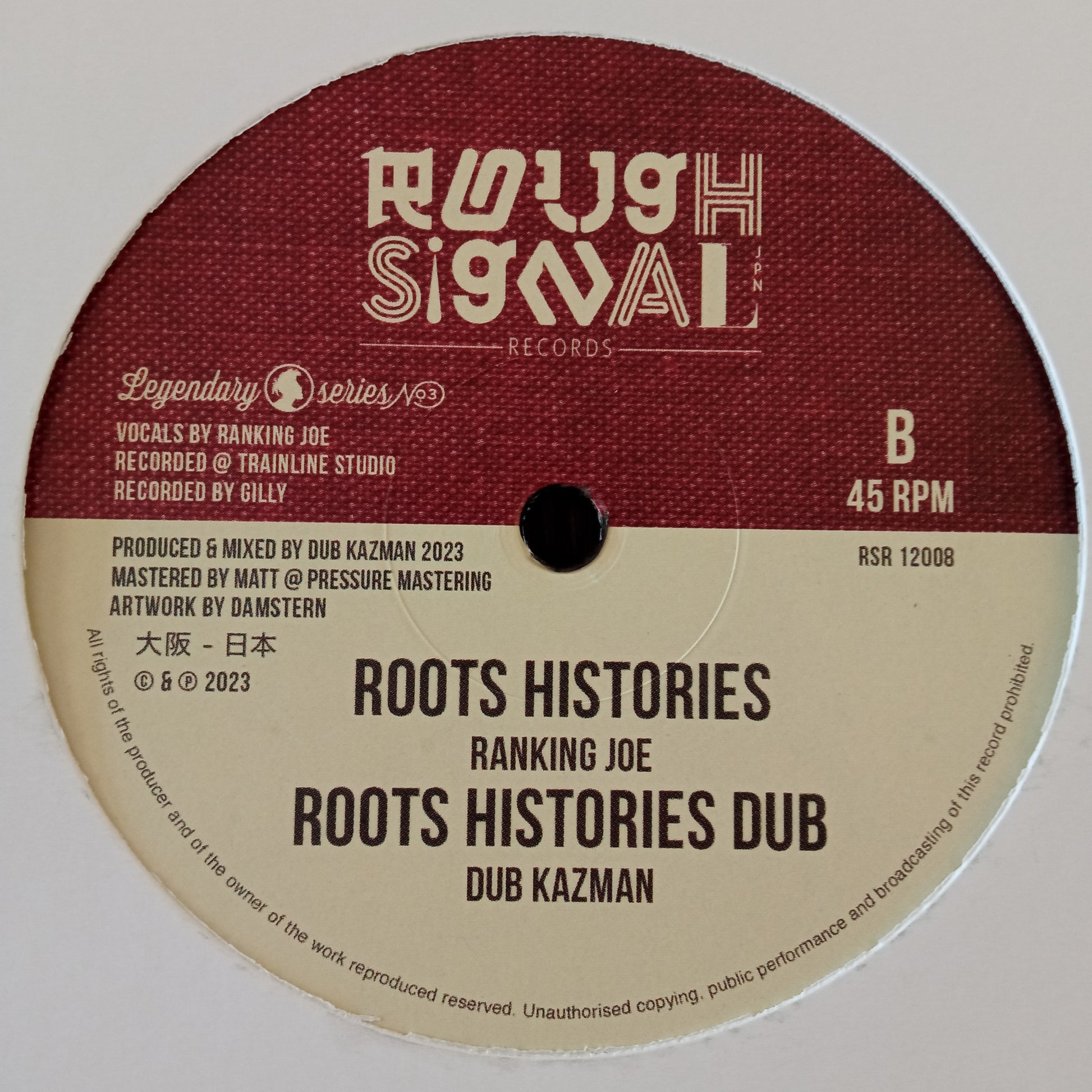 Ranking Joe meets Dub Kazman - Roots Memories b