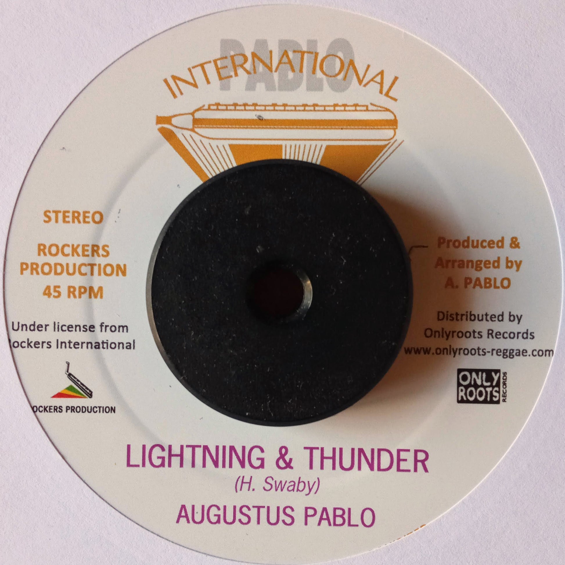 Richie Mac, Augustus Pablo – All Out / Lightning And Thunder b