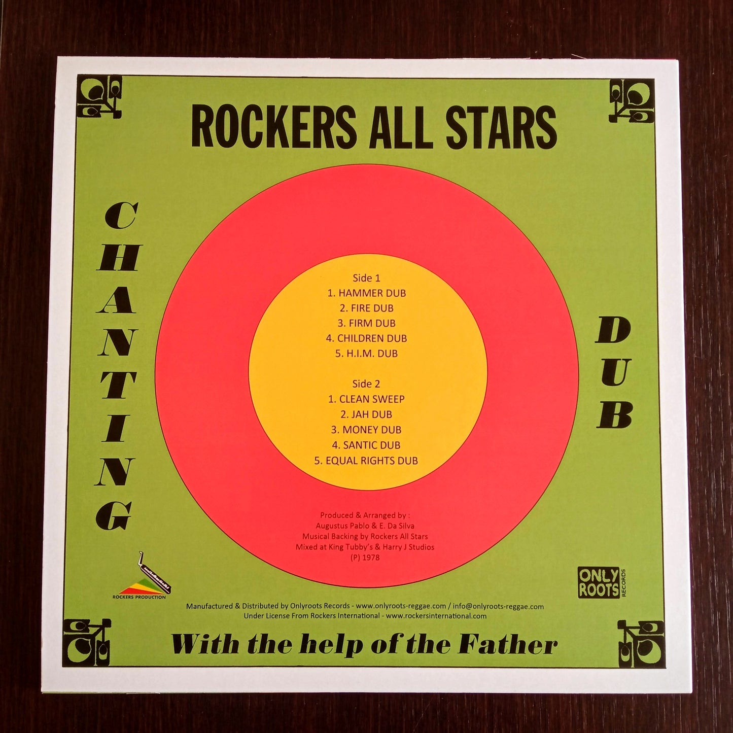 Rockers All Stars - Chanting Dub With The Help Of The Father b